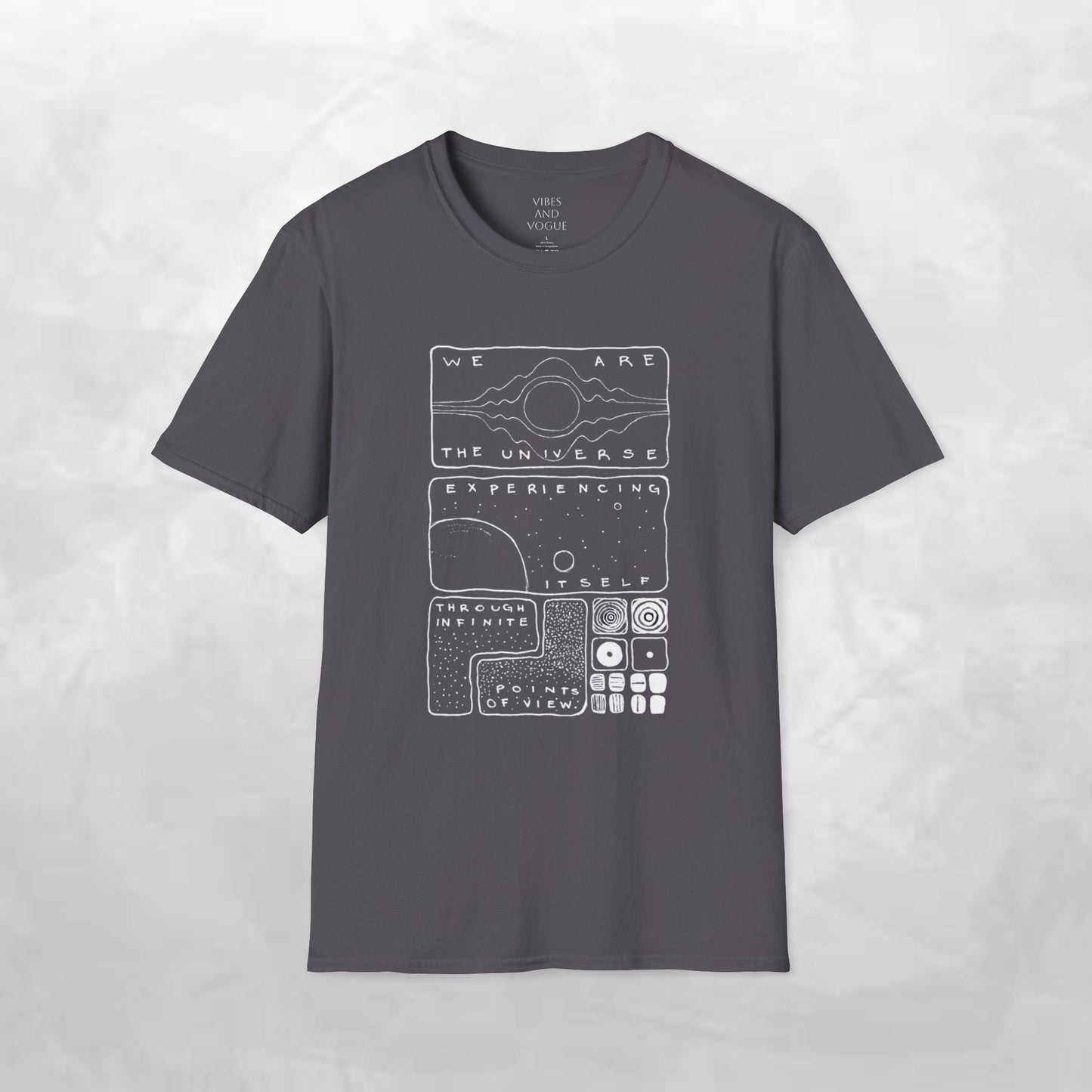 Cosmic Diagram T-Shirt — "We Are The Universe" Astral Graphic Tee