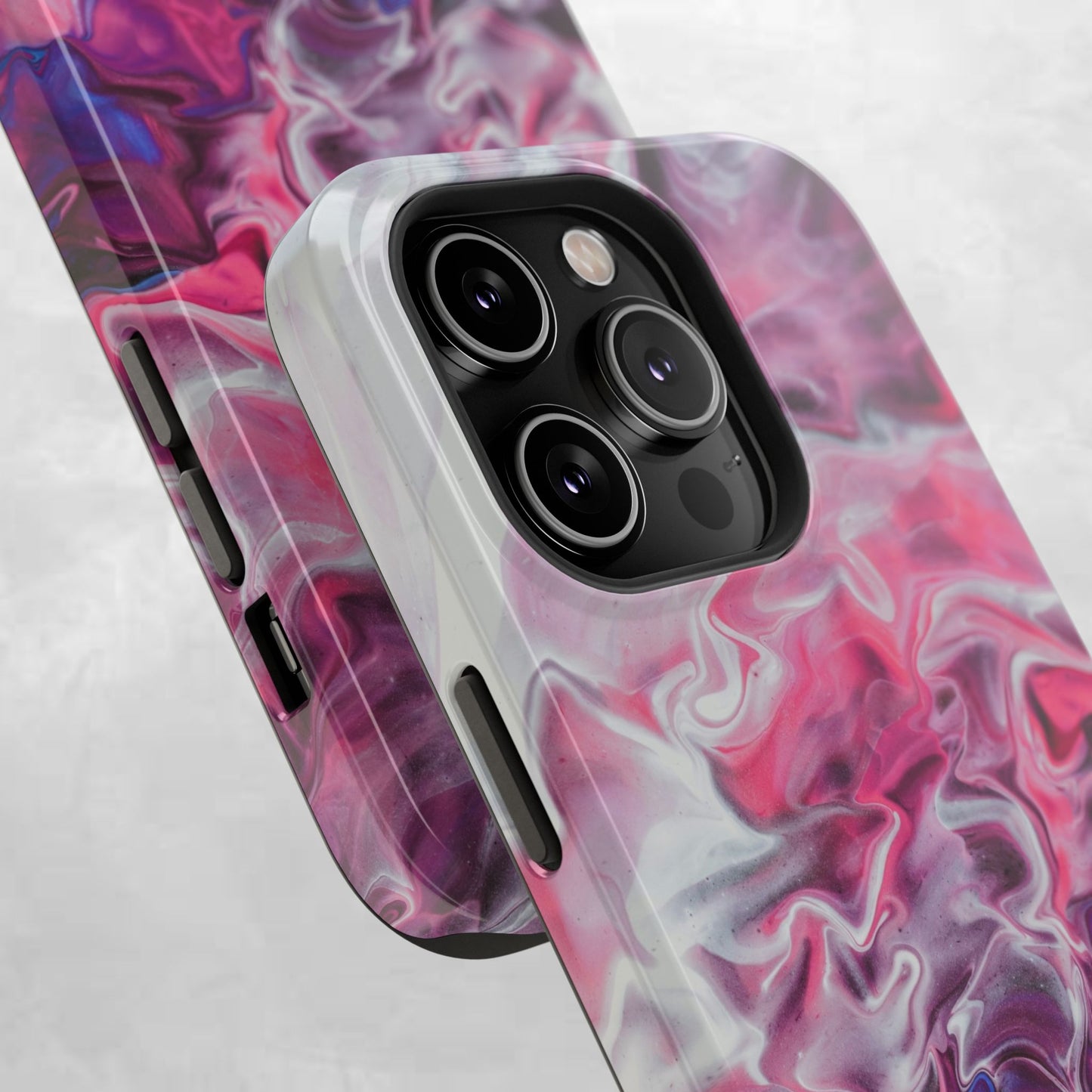 Vibrant Phone Case for Trendsetters | Abstract Marble Design, Impact-Resistant, Stylish Tech Accessory, Perfect Gift