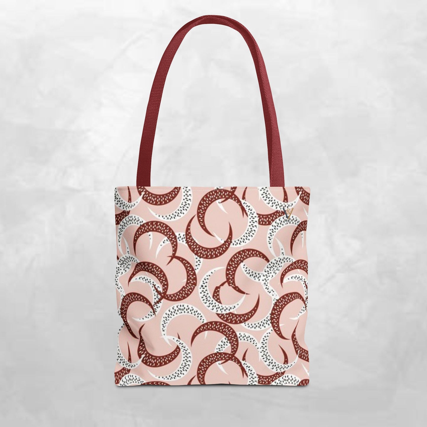 Chic Patterned Tote Bag, Stylish Grocery Bag, Reusable Shopping Tote, Eco-Friendly Handbag, Casual Daily Accessories