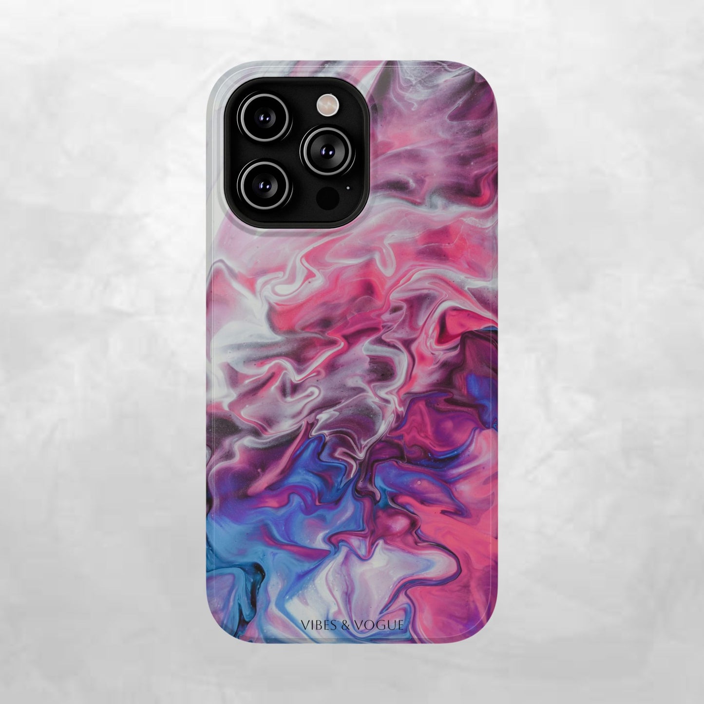 Vibrant Phone Case for Trendsetters | Abstract Marble Design, Impact-Resistant, Stylish Tech Accessory, Perfect Gift