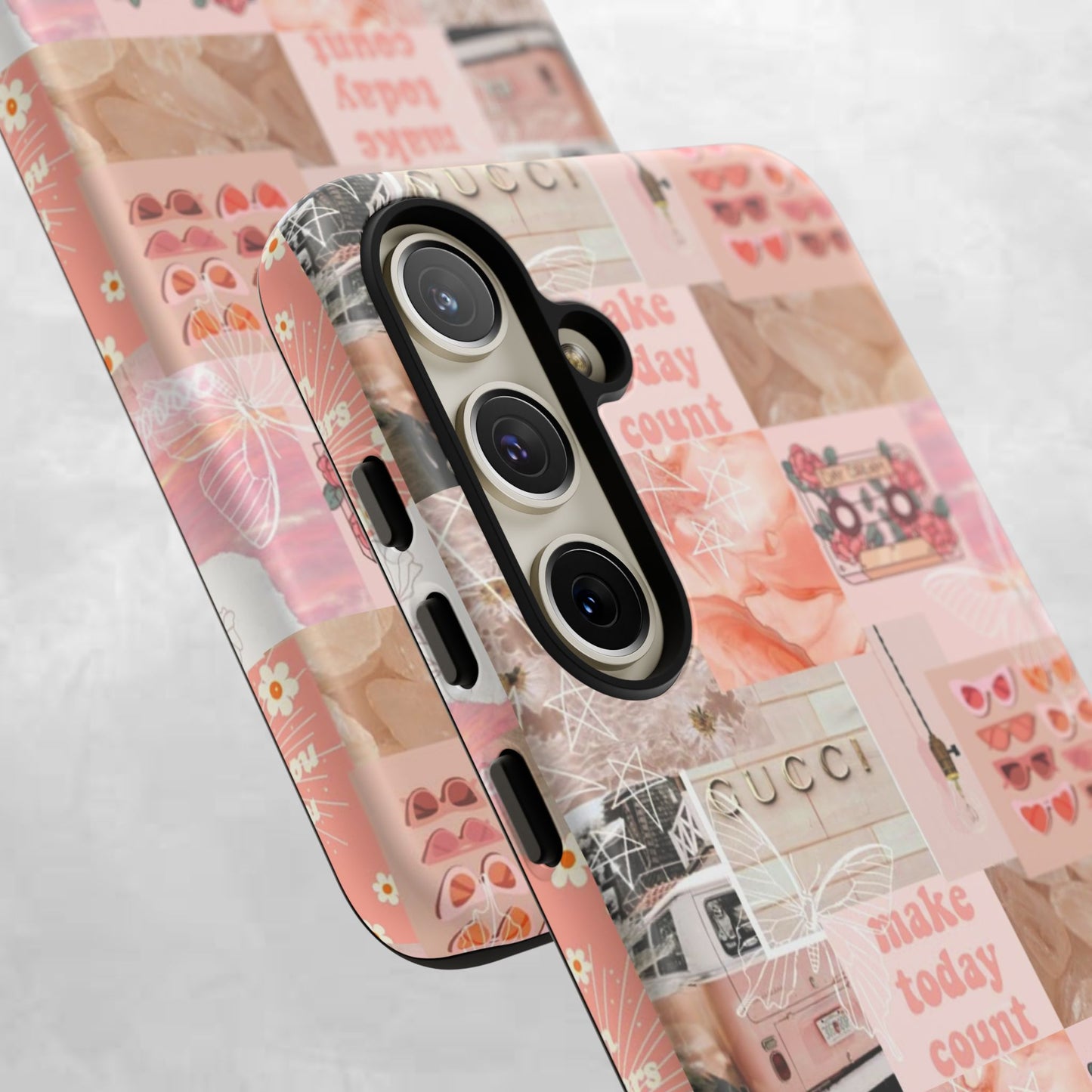 Stylish Phone Case for Trendsetters, Customizable Smartphone Cover, Vibes & Vogue Design, Floral Aesthetic Gift, Unique Tech Accessory