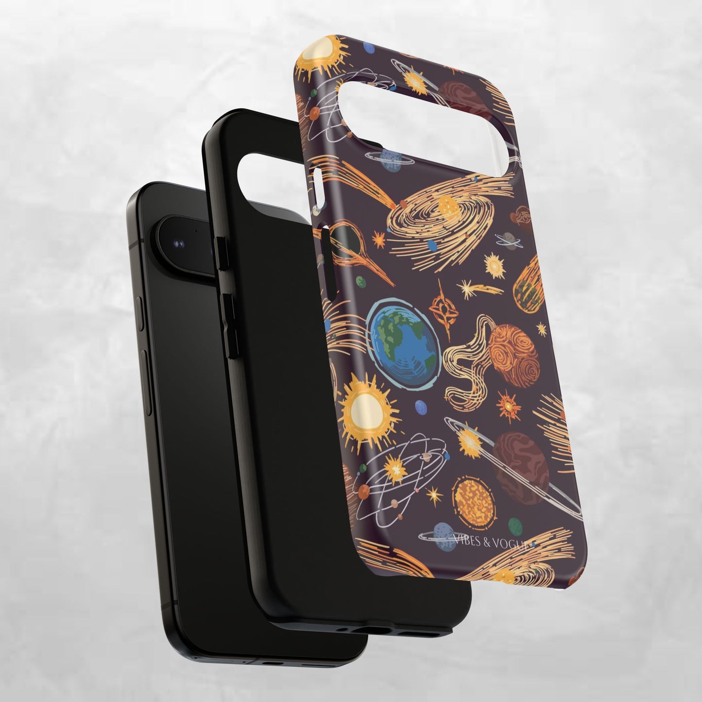 Space-Themed Phone Case - Cosmic Galaxy Design, Durable Protective Cover, Unique Gift, Celestial Lover's Accessory