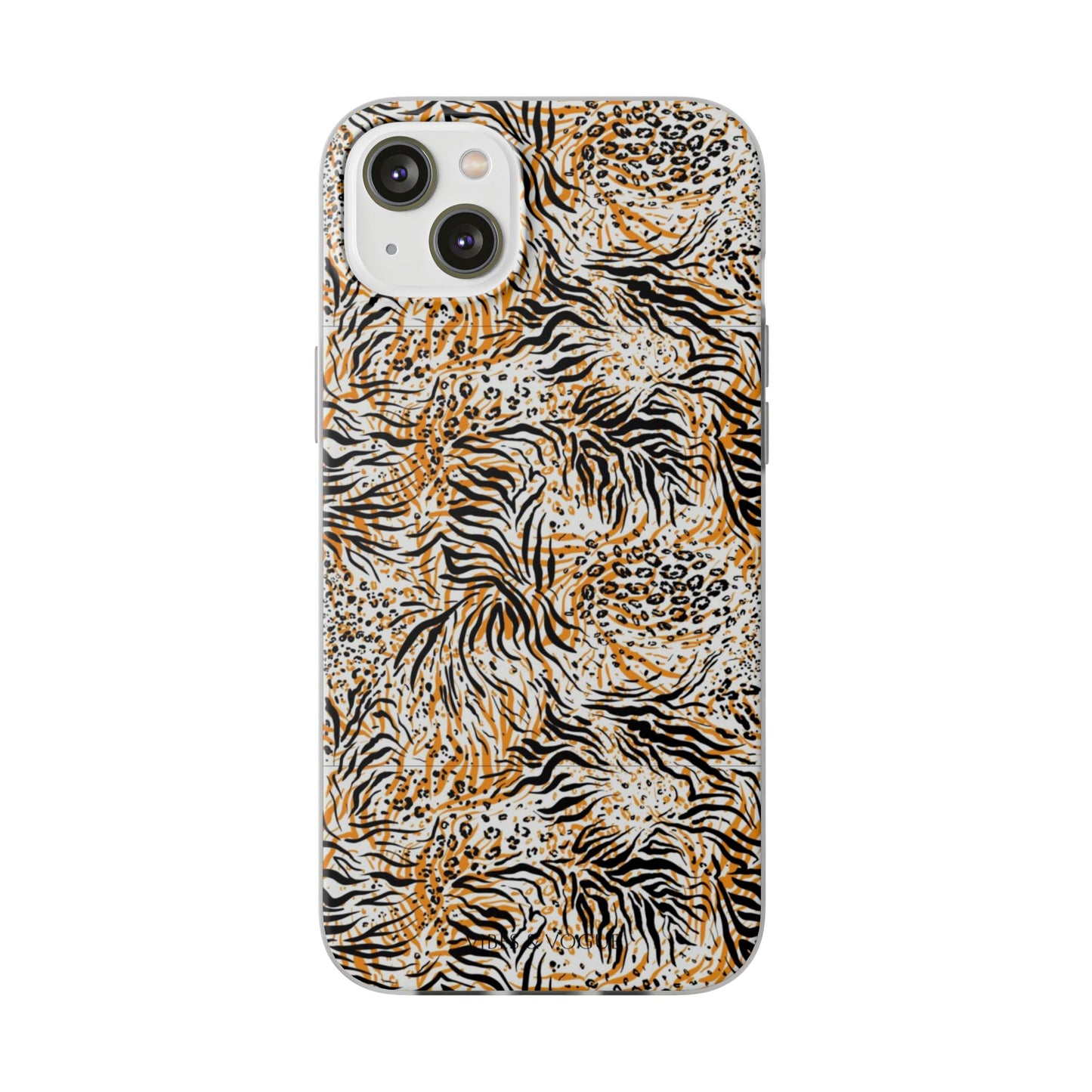 Wild Animal Print Flexi Case for iPhone - Fierce & Trendy Design