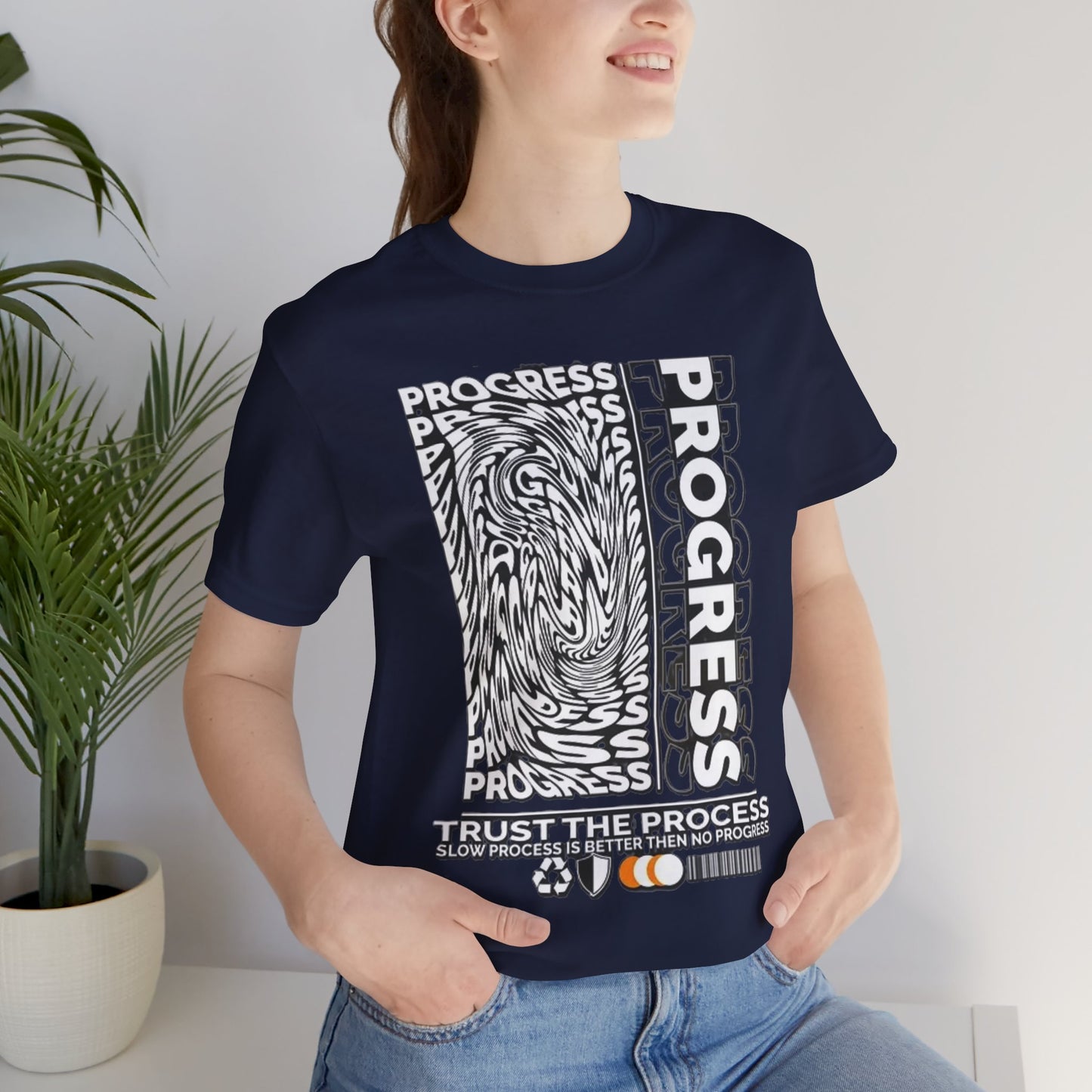 Trust the Process Graphic Tee, Motivational Shirt, Fitness Apparel, Gift for Athletes, Casual Wear, Inspirational Fashion