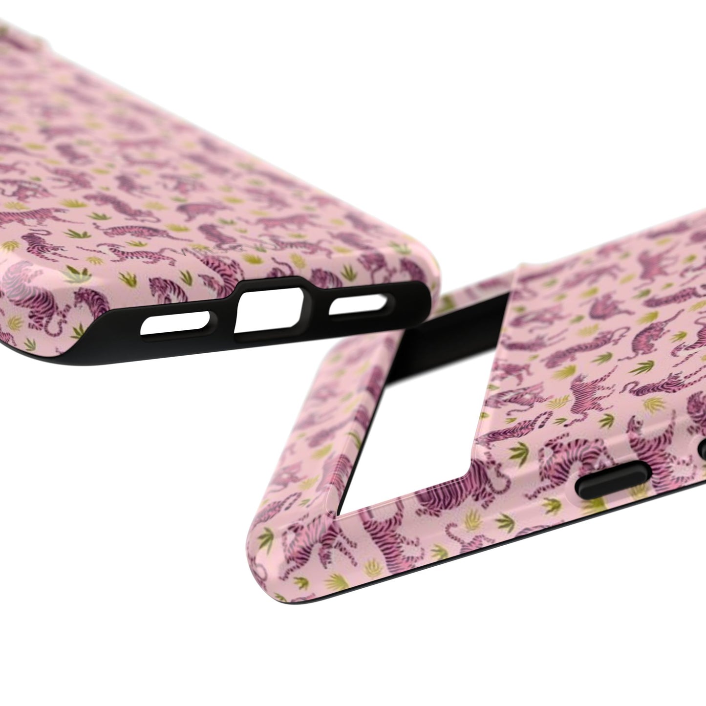 Pink Tiger Pattern Phone Case - Tough Cases