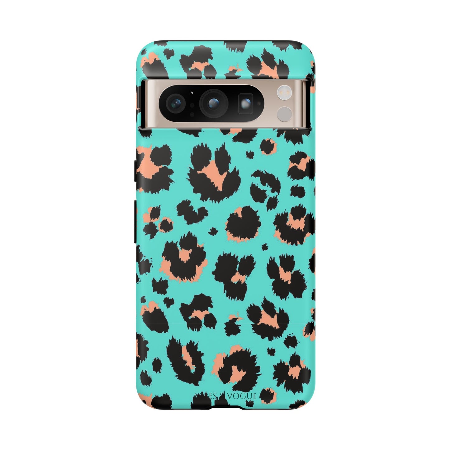 Leopard Print Phone Case, Tough Phone Case, Wild Style Accessory, Animal Print Cover, Stylish Phone Protection
