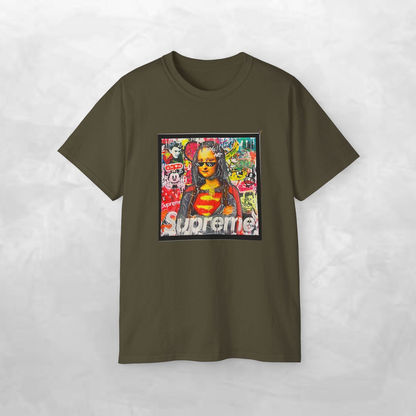 Bold Graphic Tee, Fun Casual Wear, Streetwear T-Shirt, Unisex Gift, Trendy Summer Style, Everyday Comfort Tee