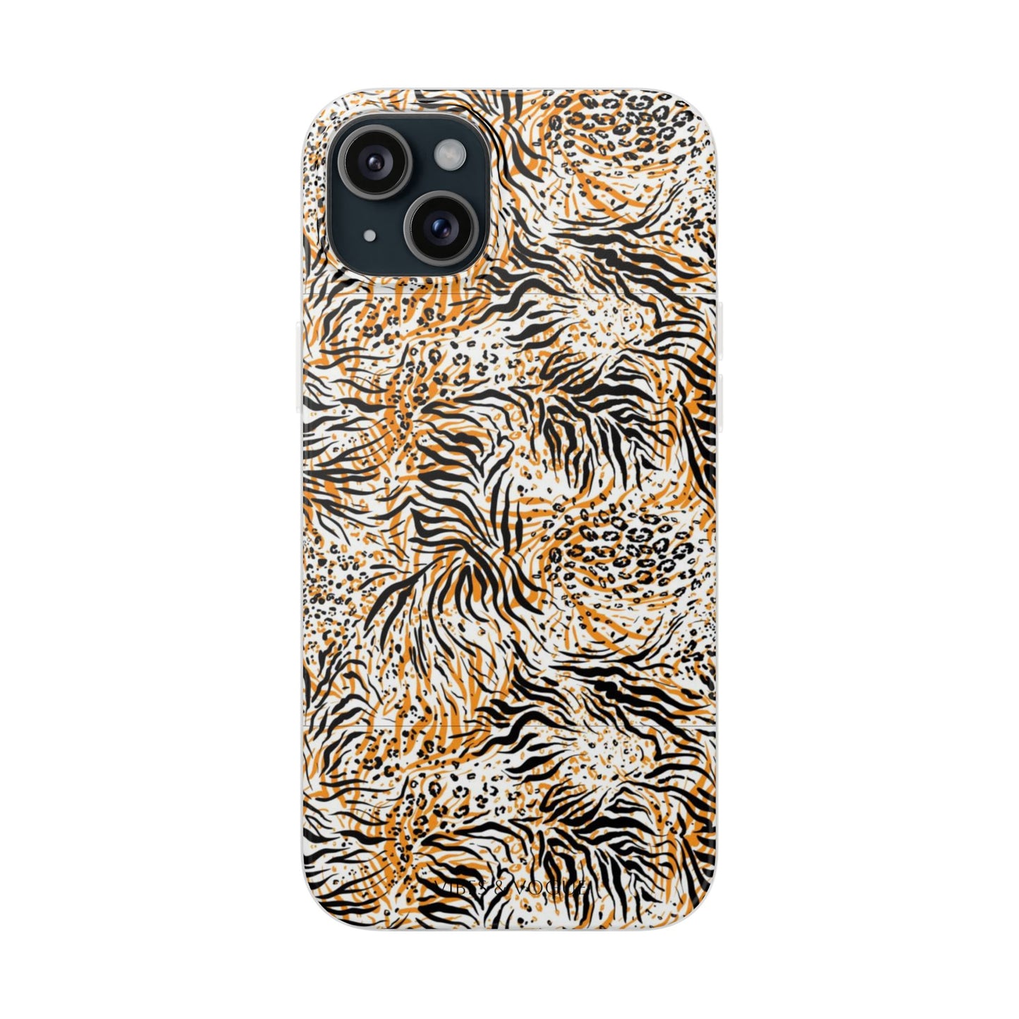 Wild Animal Print Flexi Case for iPhone - Fierce & Trendy Design