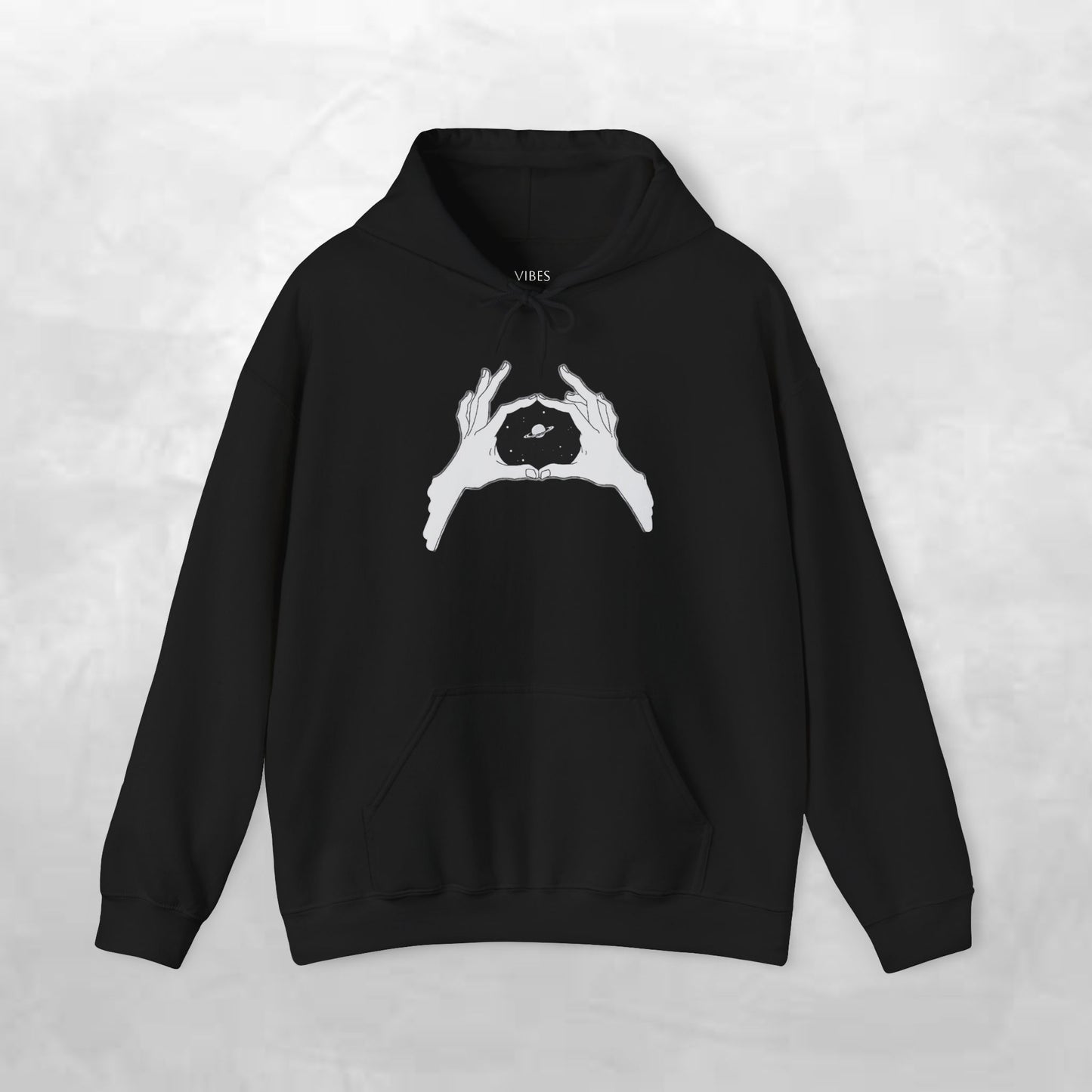 Artistic Hands Unisex Hooded Sweatshirt - Cozy Gift for Art Lovers, Black Hoodie, Unique Graphic Sweatshirt, Stylish Everyday Wear, [...]