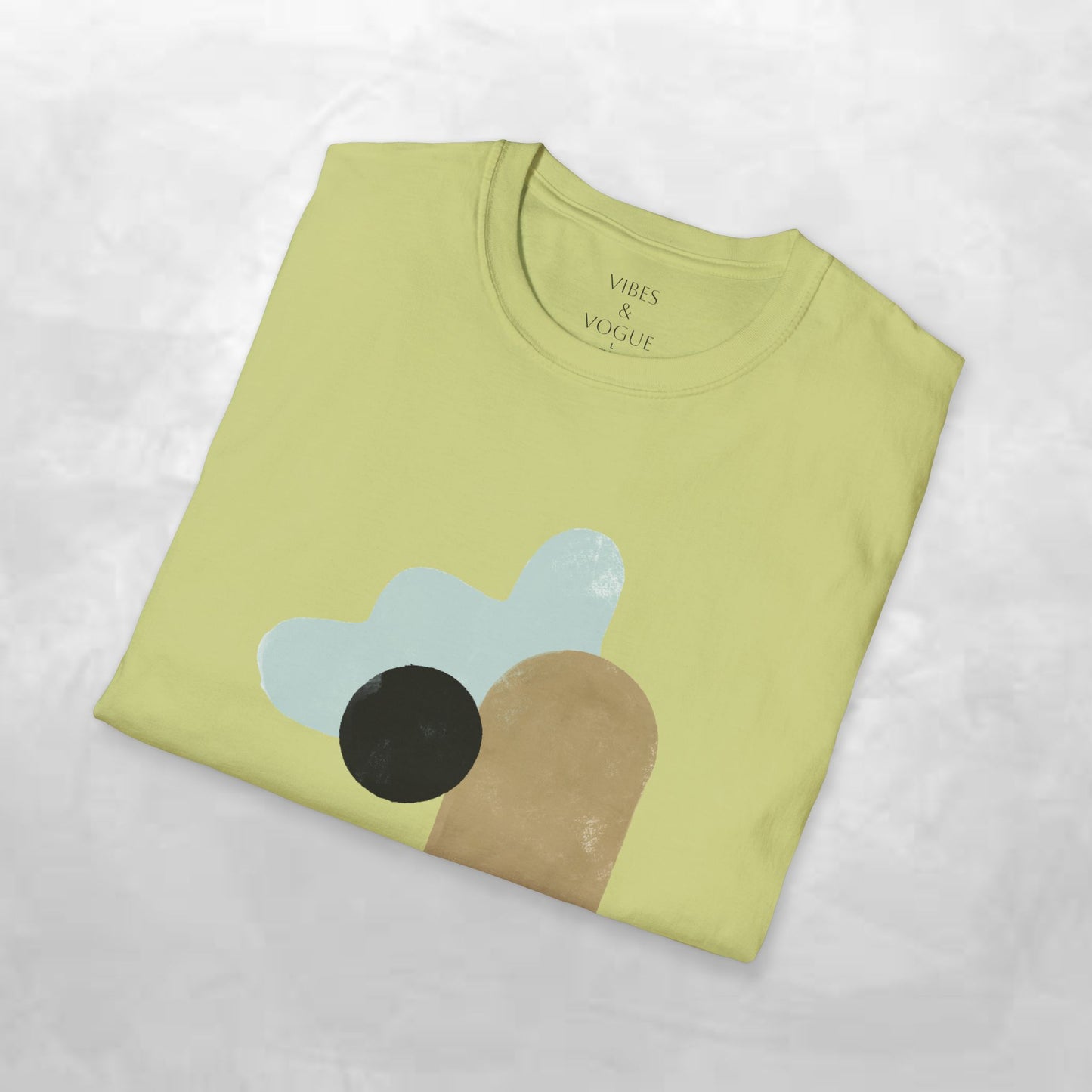 Vibes & Vogue Unisex Softstyle T-Shirt - Trendy Casual Wear for Art Lovers