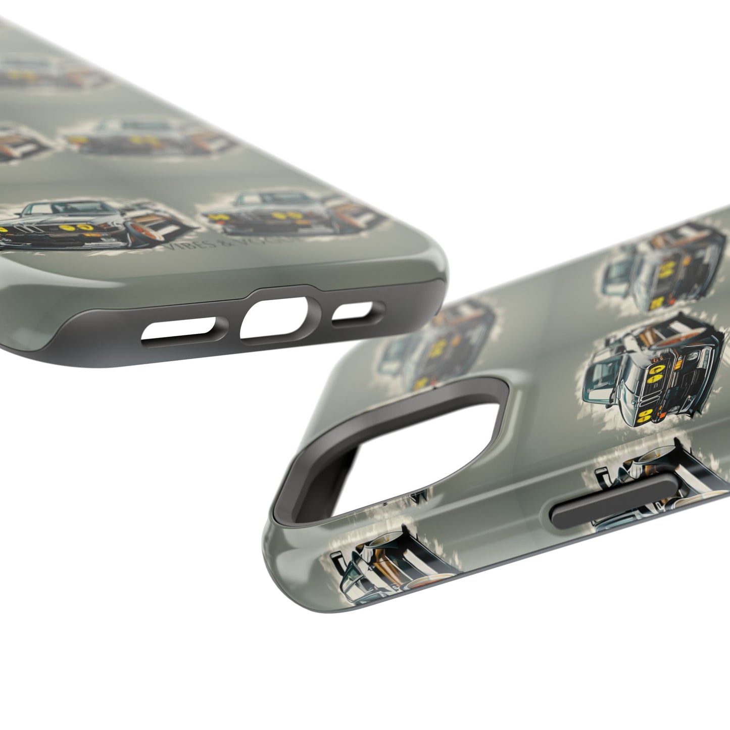 Stylish Car-Themed Magnetic Tough Cases - Perfect for Auto Enthusiasts