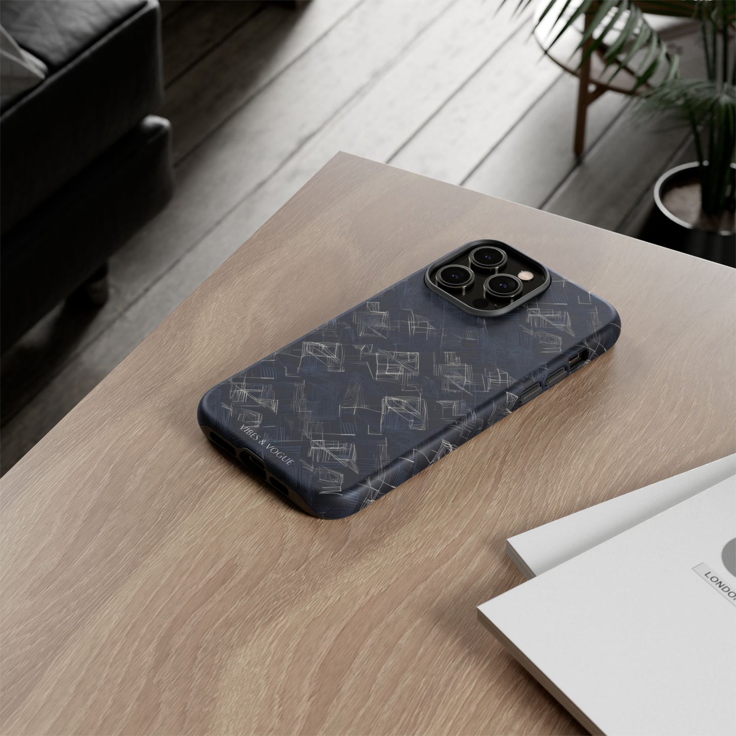 Tough Cases: Modern Geometric Phone Case - Durable, Stylish Protection