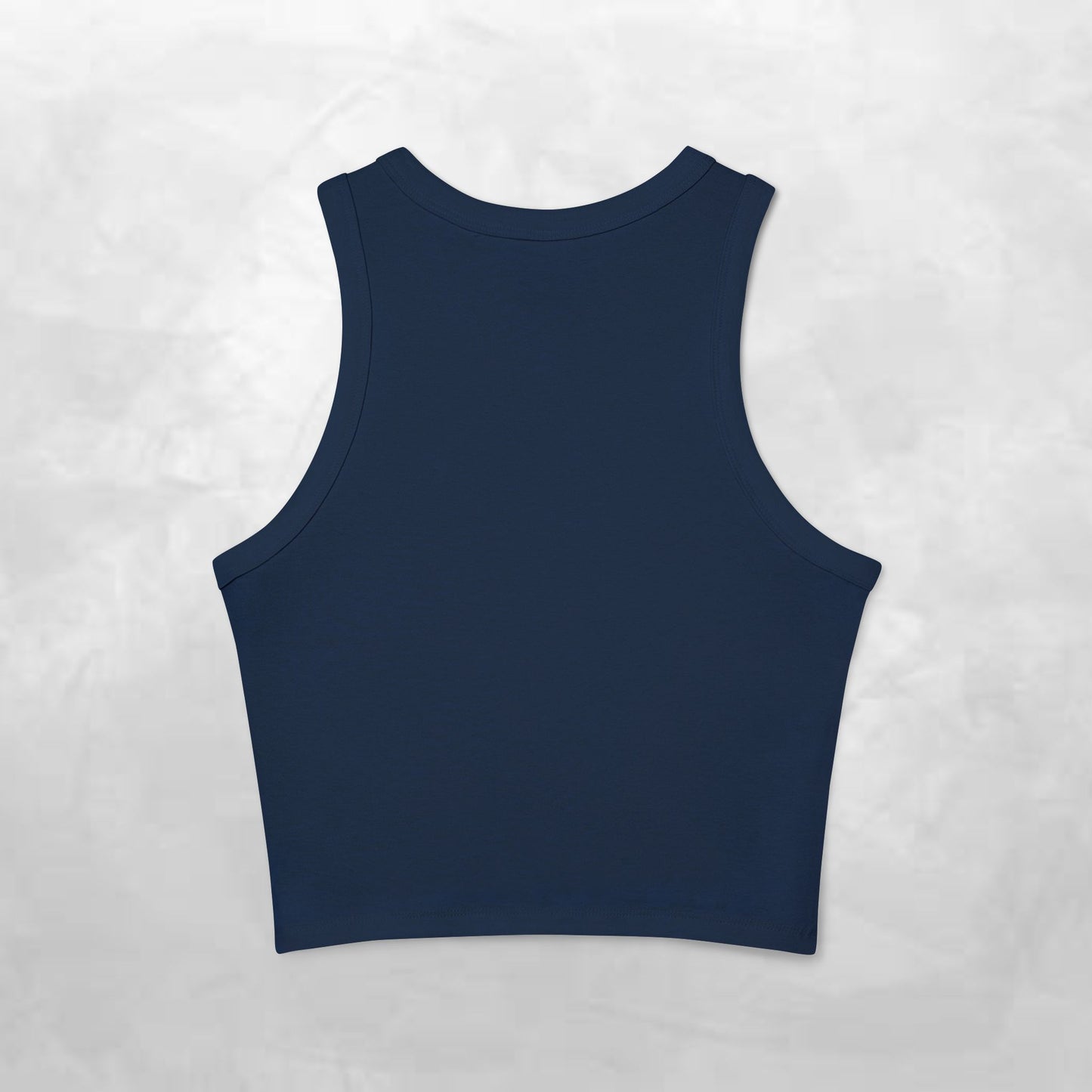 Women's Micro Rib Racer Tank Top - Effortless Everyday Style