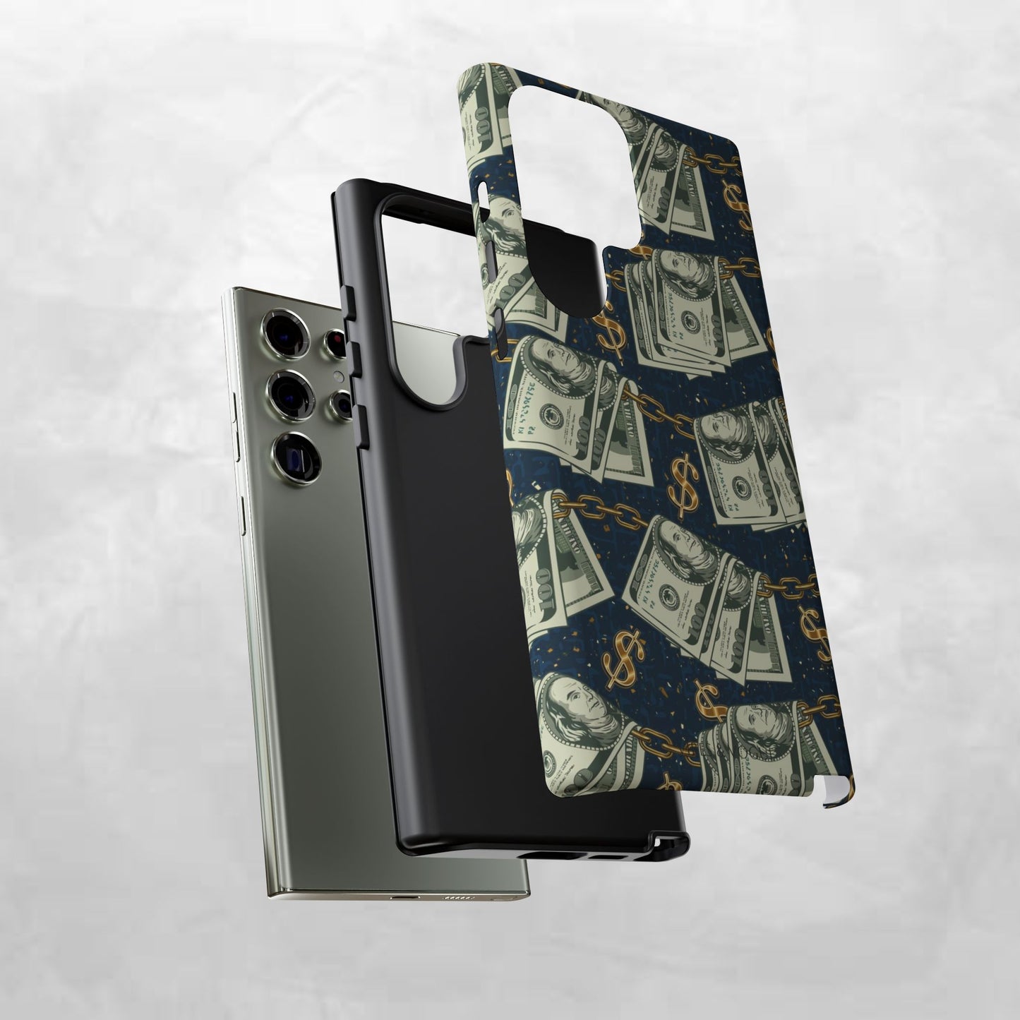 Money Motivation Phone Case, Tough Cases for iPhone, Money Design Phone Accessory, Trendy Tech Gifts, Unique Phone Cover