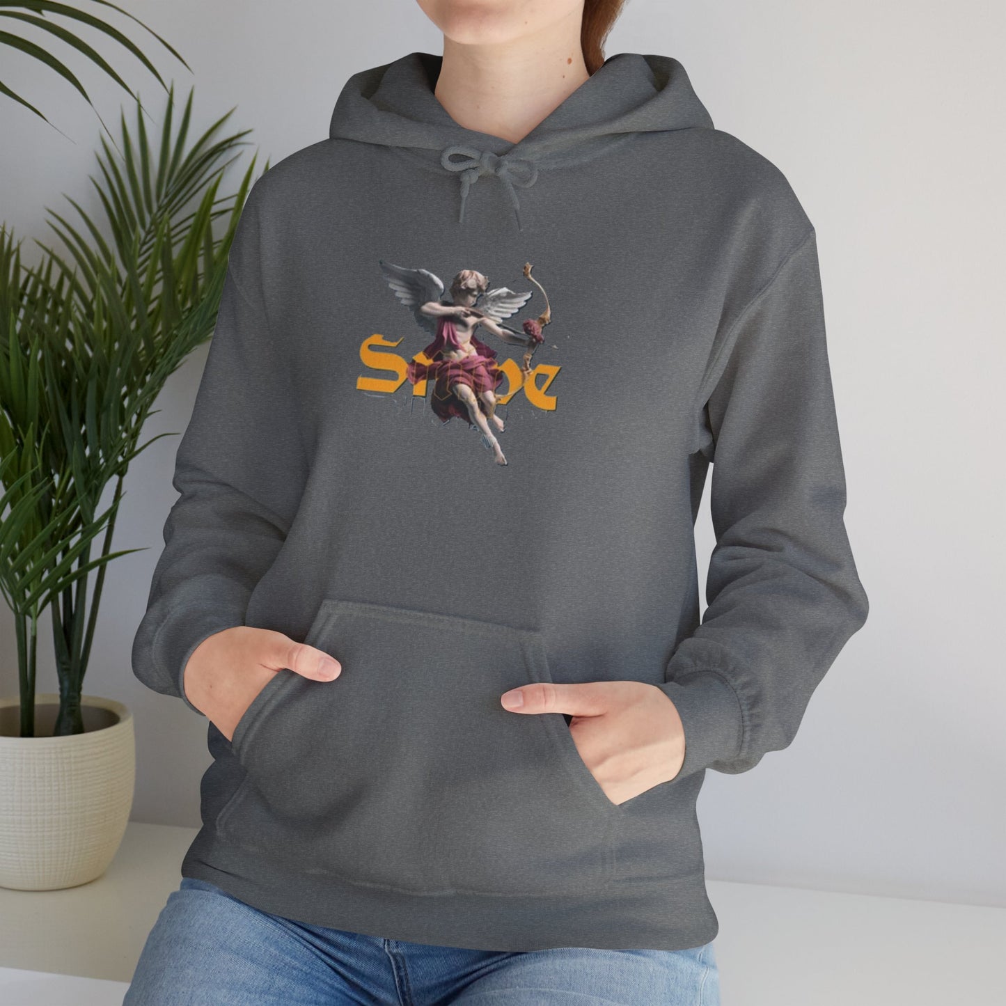 Chic Graphic Hoodie - Unisex Heavy Blend™ Sweatshirt, Casual Wear, Street Style, Gift for Him/Her, Comfortable Fashion, Trendy Apparel