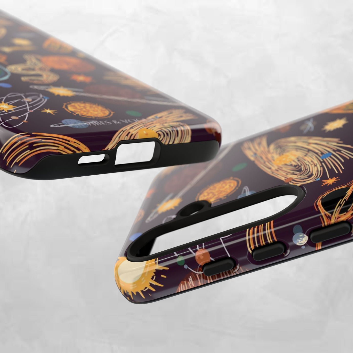 Space-Themed Phone Case - Cosmic Galaxy Design, Durable Protective Cover, Unique Gift, Celestial Lover's Accessory