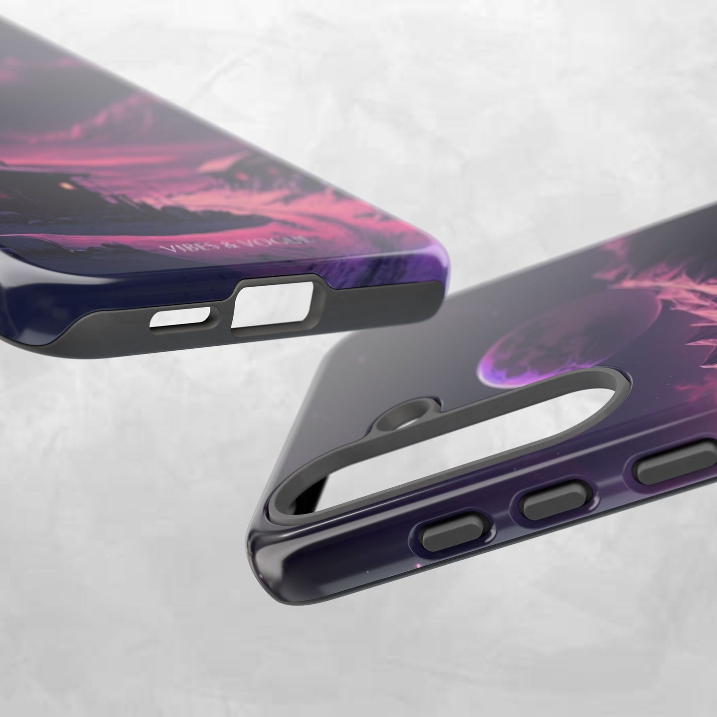 Futuristic Phone Case, Galaxy Aesthetic, Cosmic Art, Stylish Protection, Gifts for Tech Lovers
