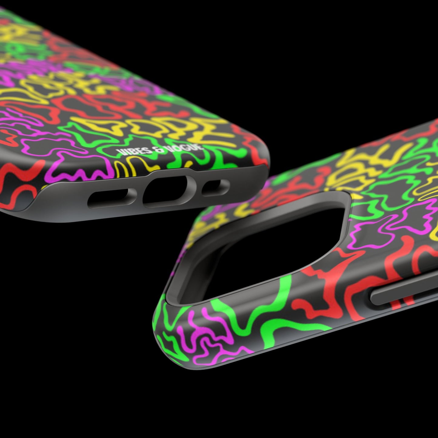Colorful Magnetic Phone Cases, Funky Case for Teens, Cool Phone Accessories, Unique Gift for Friends, Vibrant Tough Cases, Phone Protection