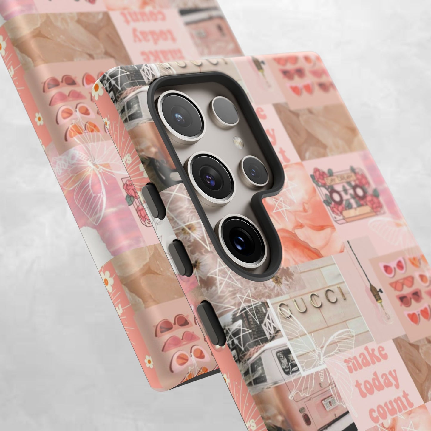 Stylish Phone Case for Trendsetters, Customizable Smartphone Cover, Vibes & Vogue Design, Floral Aesthetic Gift, Unique Tech Accessory