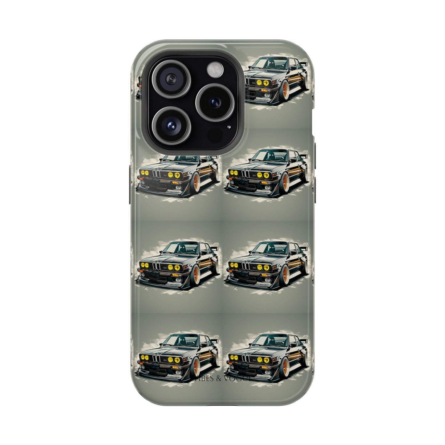 Stylish Car-Themed Magnetic Tough Cases - Perfect for Auto Enthusiasts