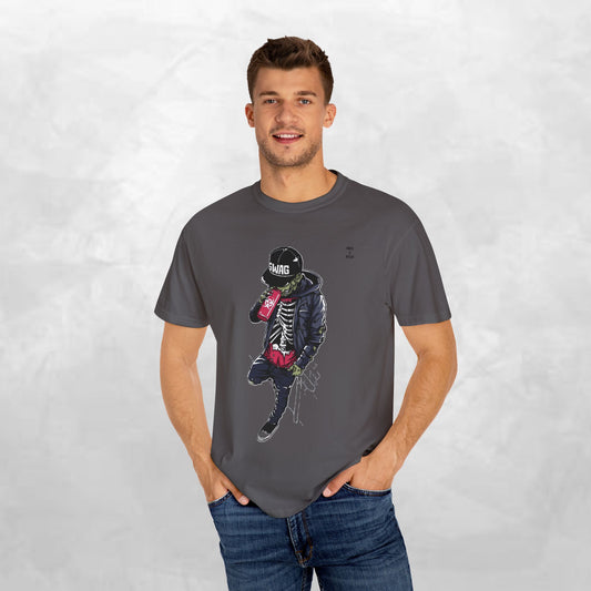 Cool Skeleton Swag Unisex T-Shirt - Trendy Streetwear Graphic Tee