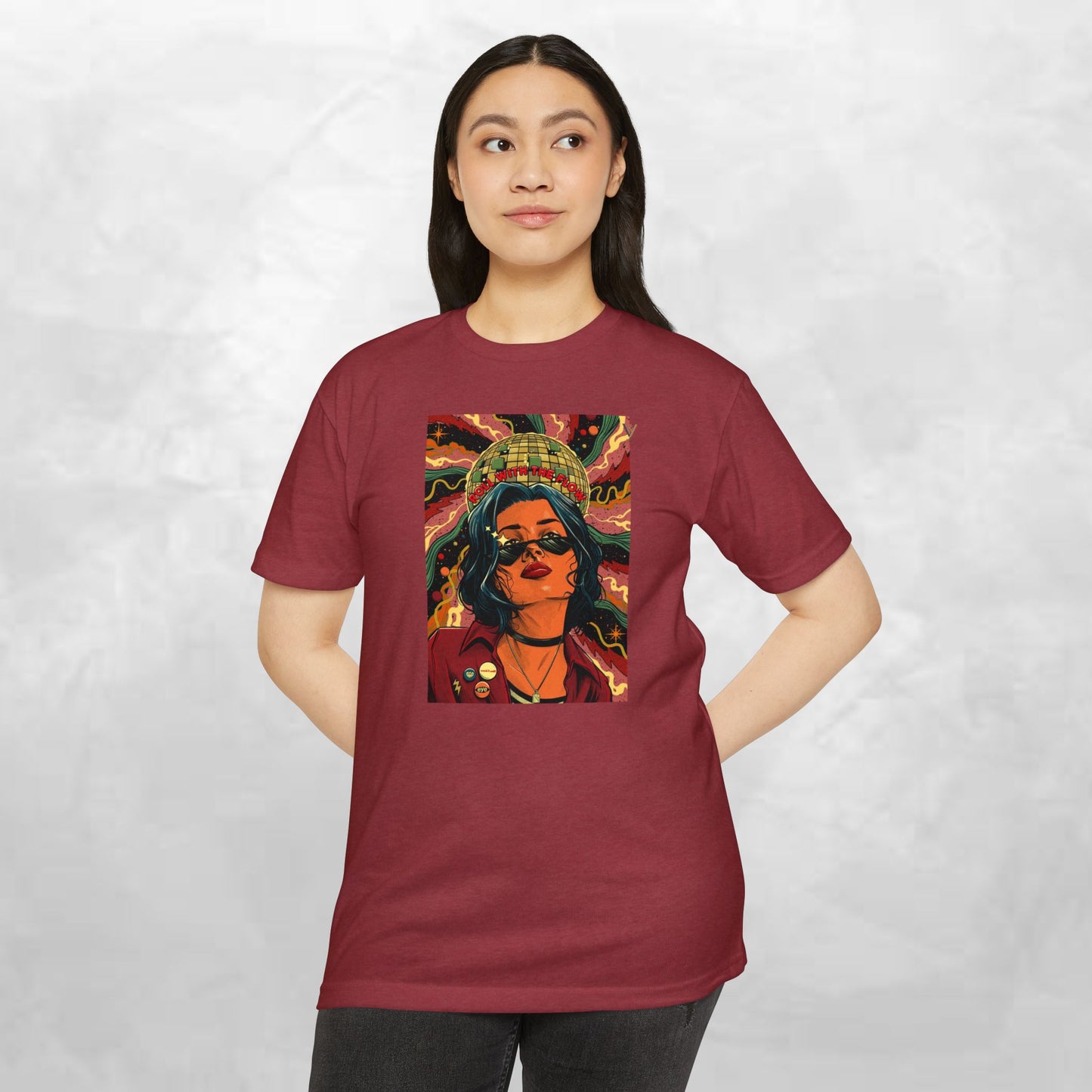 Bohemian Graphic T-Shirt - Vibrant Art Tee for Creative Souls