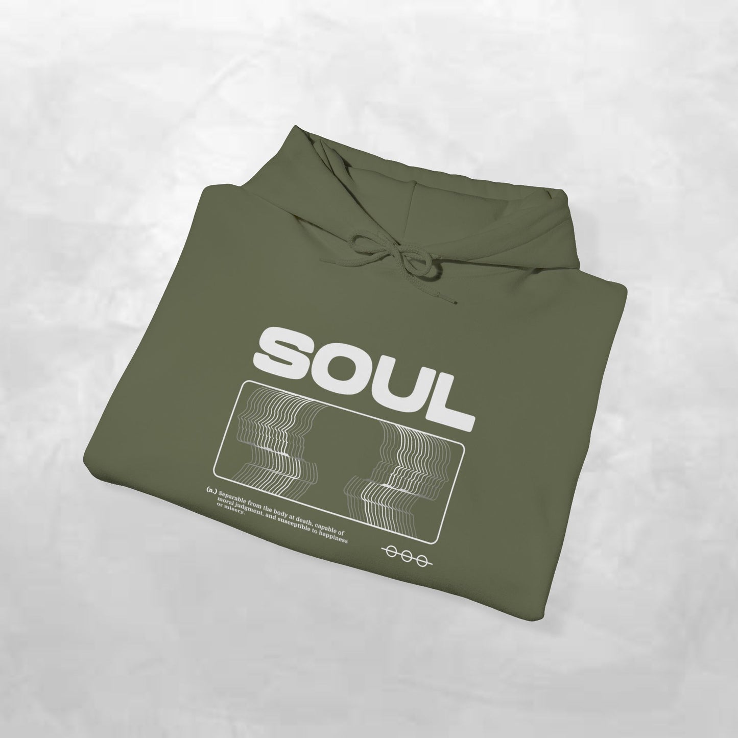 Soul Graphic Hoodie — Retro VHS Silhouette Streetwear