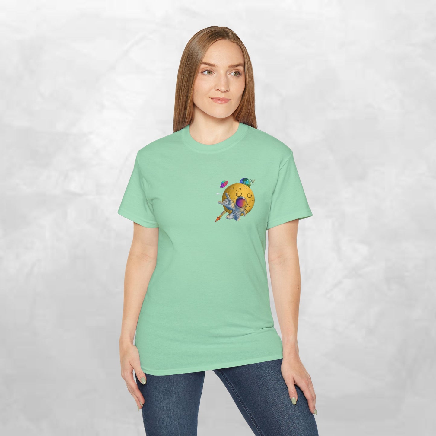 Funny Graphic Tee – "Happy Taco" Design for Food Lovers