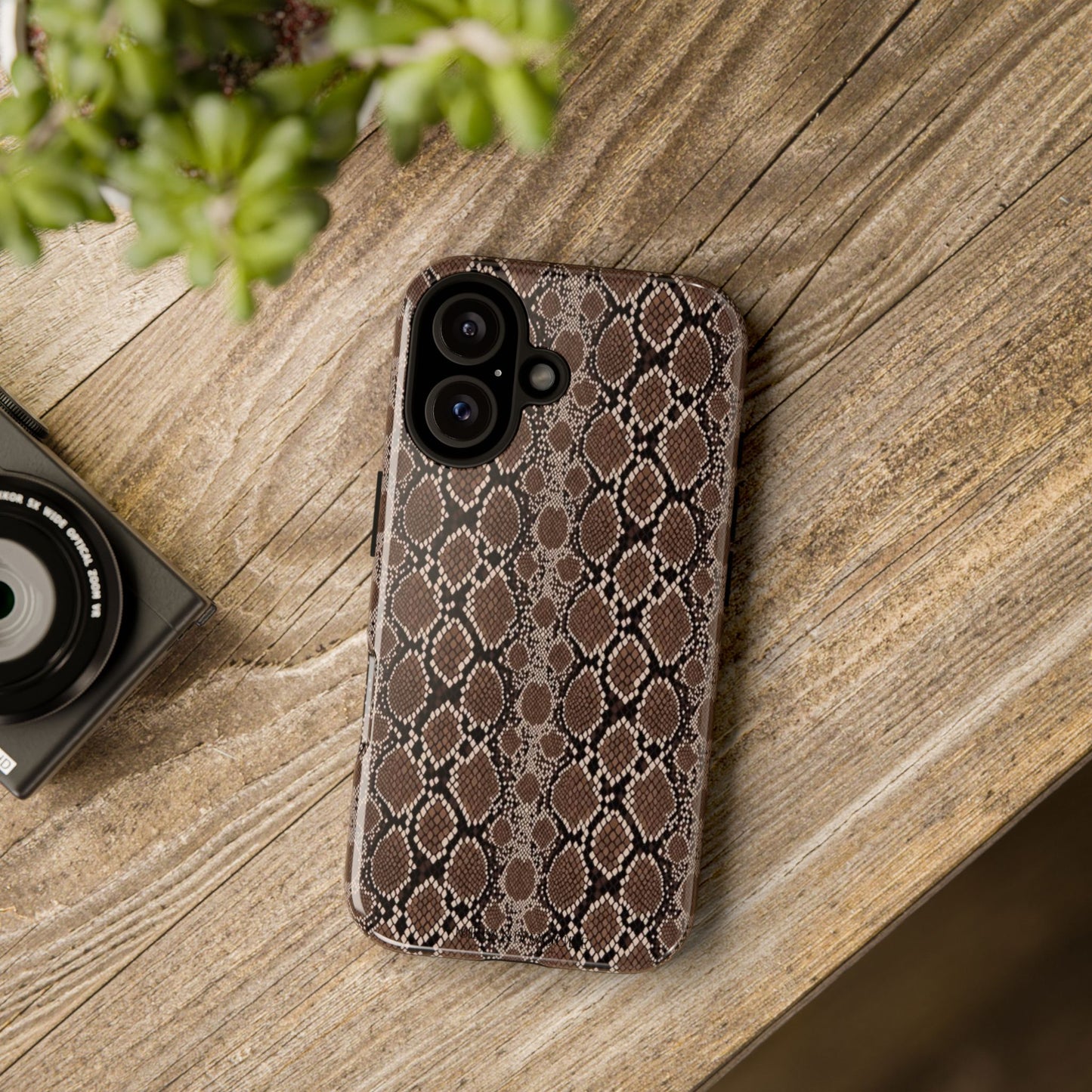 Stylish Python-Patterned Phone Case | Tough Cases