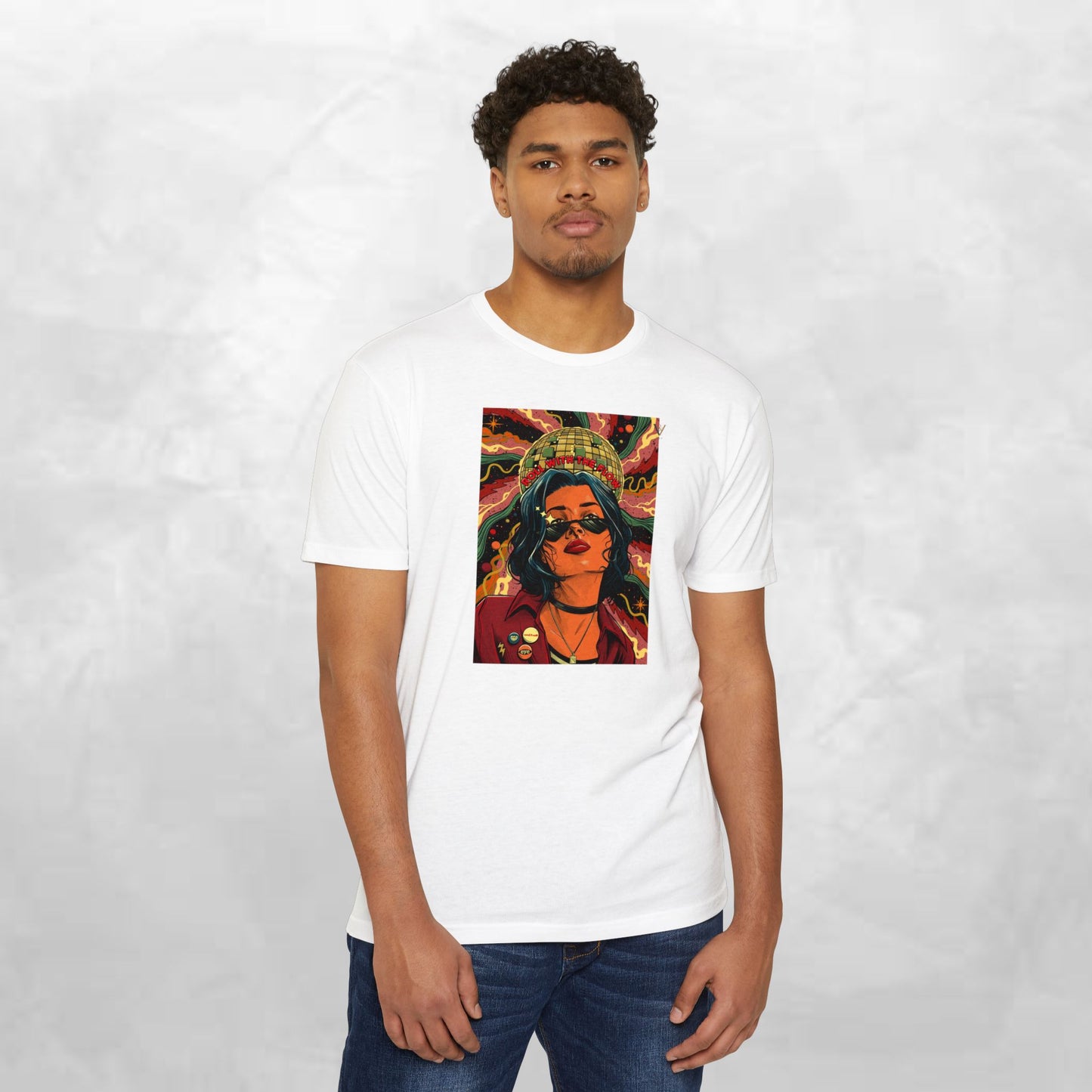 Bohemian Graphic T-Shirt - Vibrant Art Tee for Creative Souls