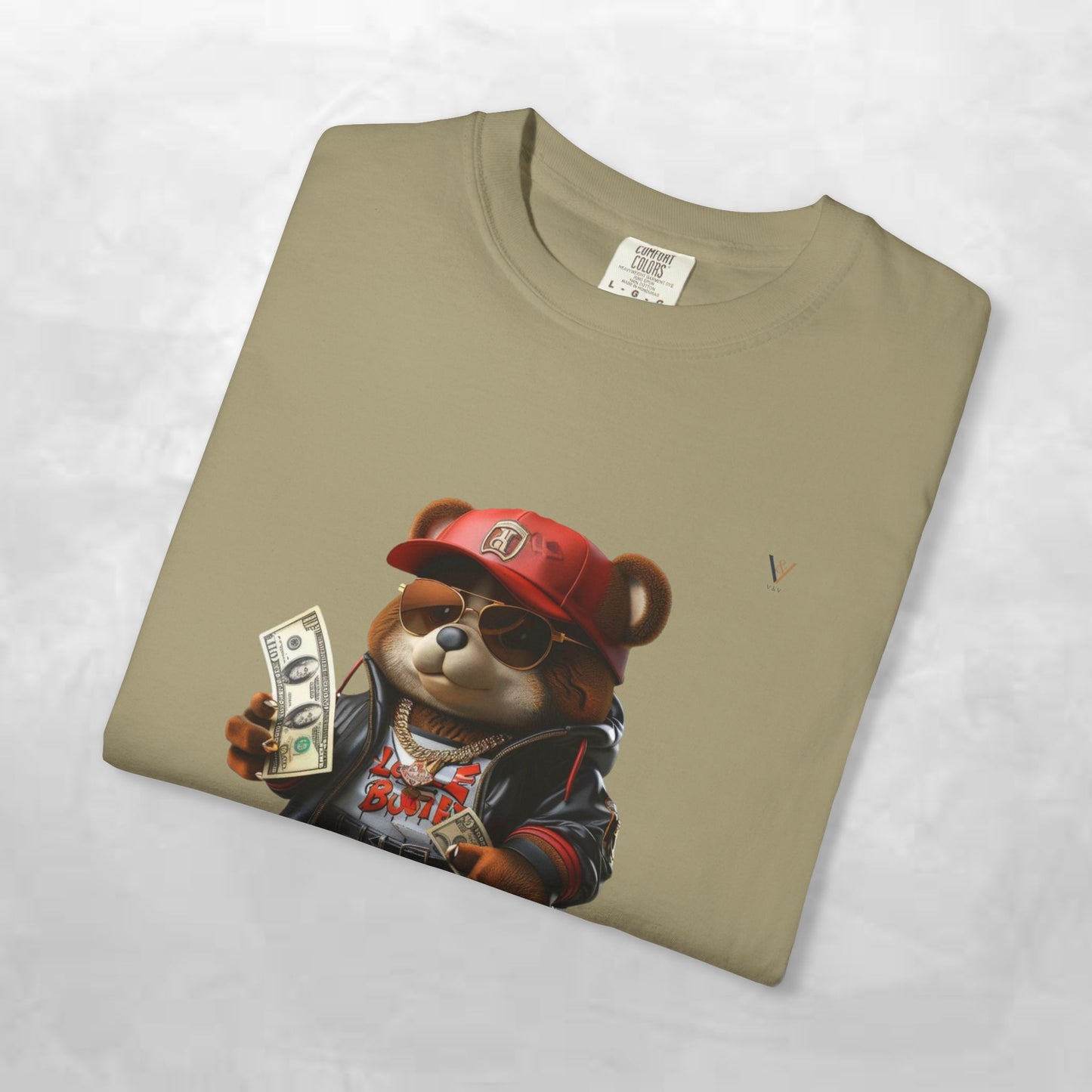 Urban Graffiti Bear T-Shirt, Streetwear Tee, Unisex Graphic Tee, Casual Wear, Gift for Hip-Hop Lovers, Fun and Trendy Fashion