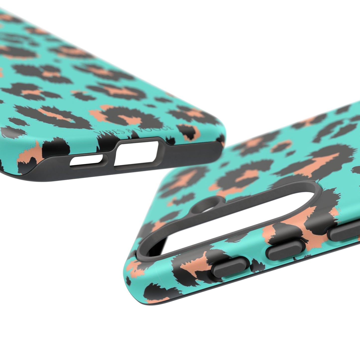 Leopard Print Phone Case, Tough Phone Case, Wild Style Accessory, Animal Print Cover, Stylish Phone Protection