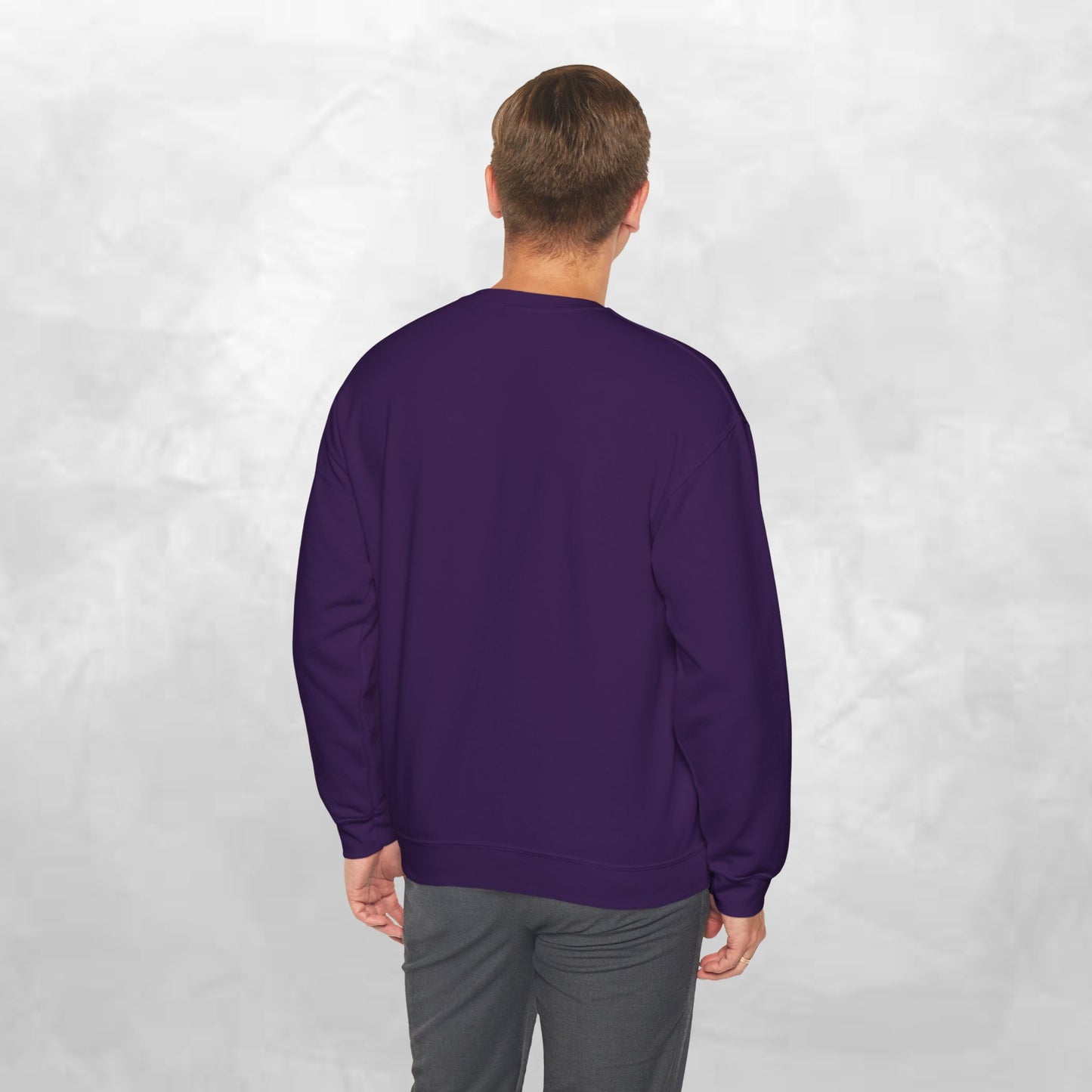 Minimal 'Do Something' Crewneck Sweatshirt