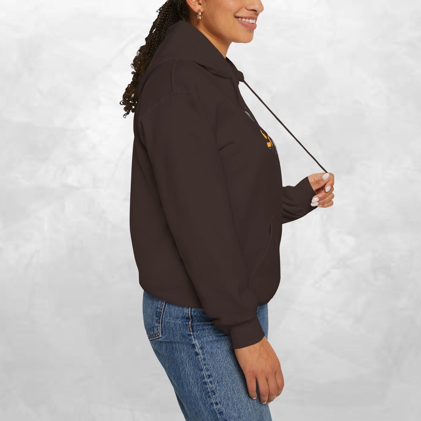 Chic Graphic Hoodie - Unisex Heavy Blend™ Sweatshirt, Casual Wear, Street Style, Gift for Him/Her, Comfortable Fashion, Trendy Apparel