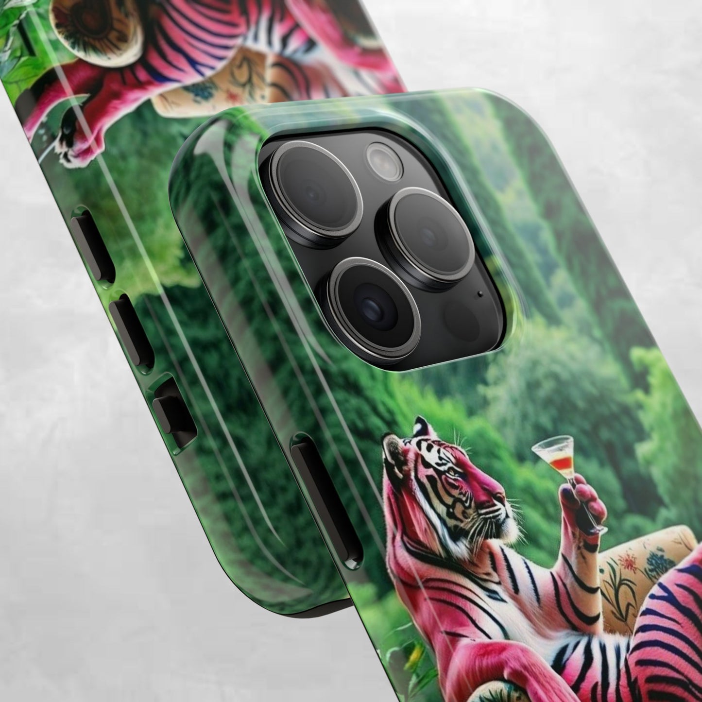Relaxed Tiger Phone Case | Tough Case for Animal Lovers, Unique Gift for Friends, Stylish Tech Accessories, Fun Phone Cover, Vibrant Design