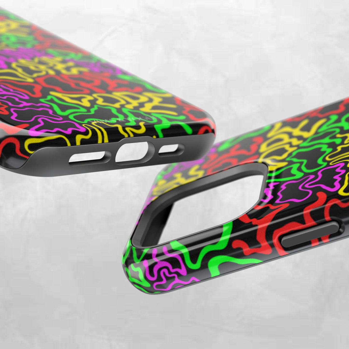 Colorful Magnetic Phone Cases, Funky Case for Teens, Cool Phone Accessories, Unique Gift for Friends, Vibrant Tough Cases, Phone Protection