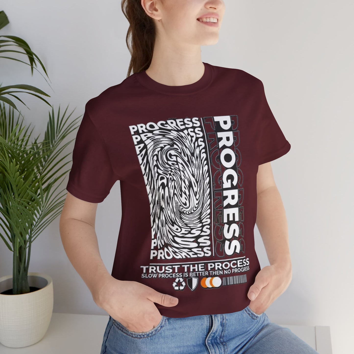 Trust the Process Graphic Tee, Motivational Shirt, Fitness Apparel, Gift for Athletes, Casual Wear, Inspirational Fashion