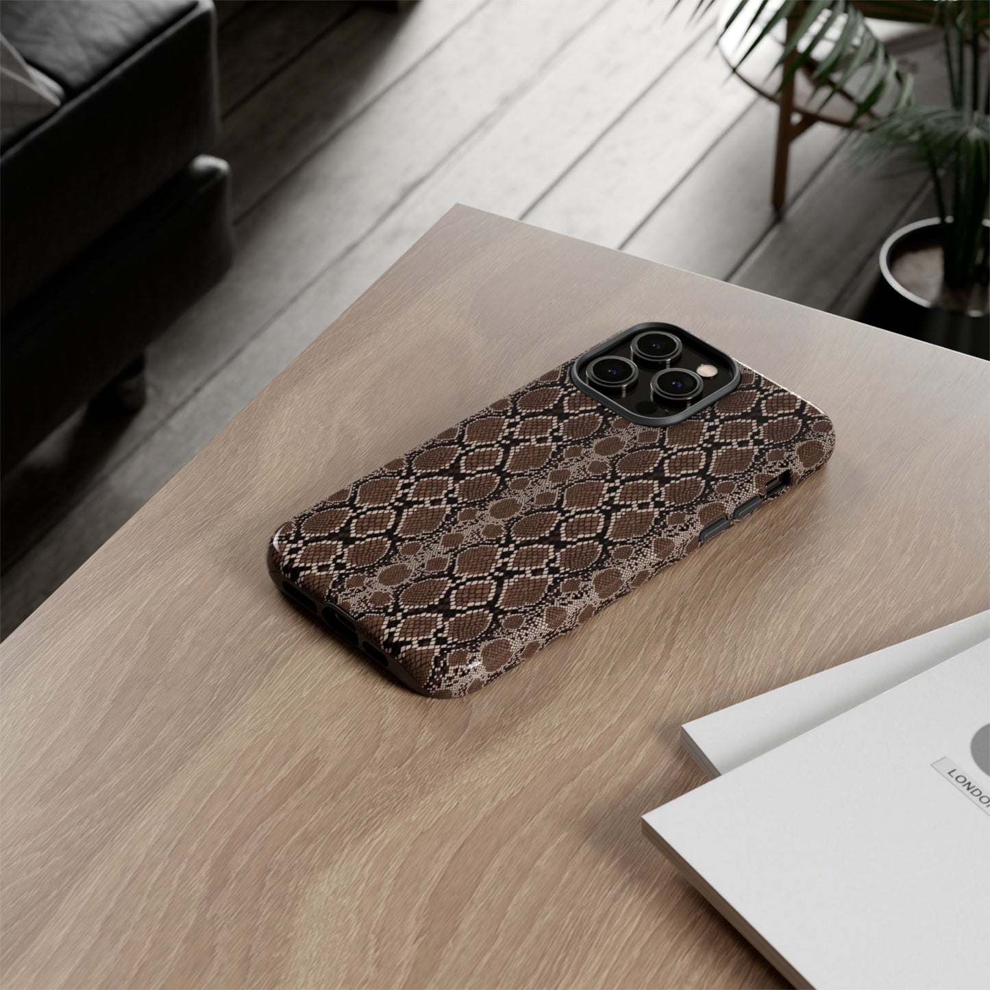 Stylish Python-Patterned Phone Case | Tough Cases
