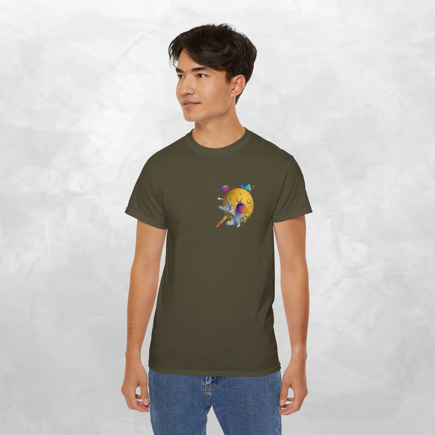 Funny Graphic Tee – "Happy Taco" Design for Food Lovers