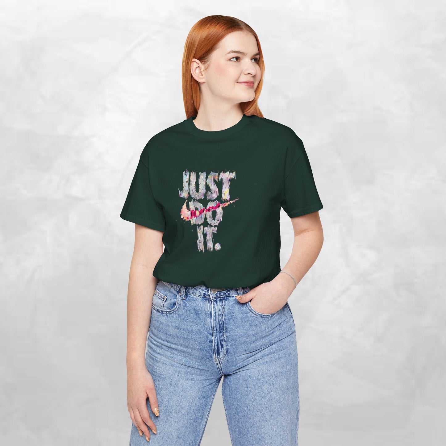 Motivational Graphic Tee - Unisex Jersey Short Sleeve T-Shirt, Just Do It Shirt, Casual Wear, Fitness Apparel, Gift Idea