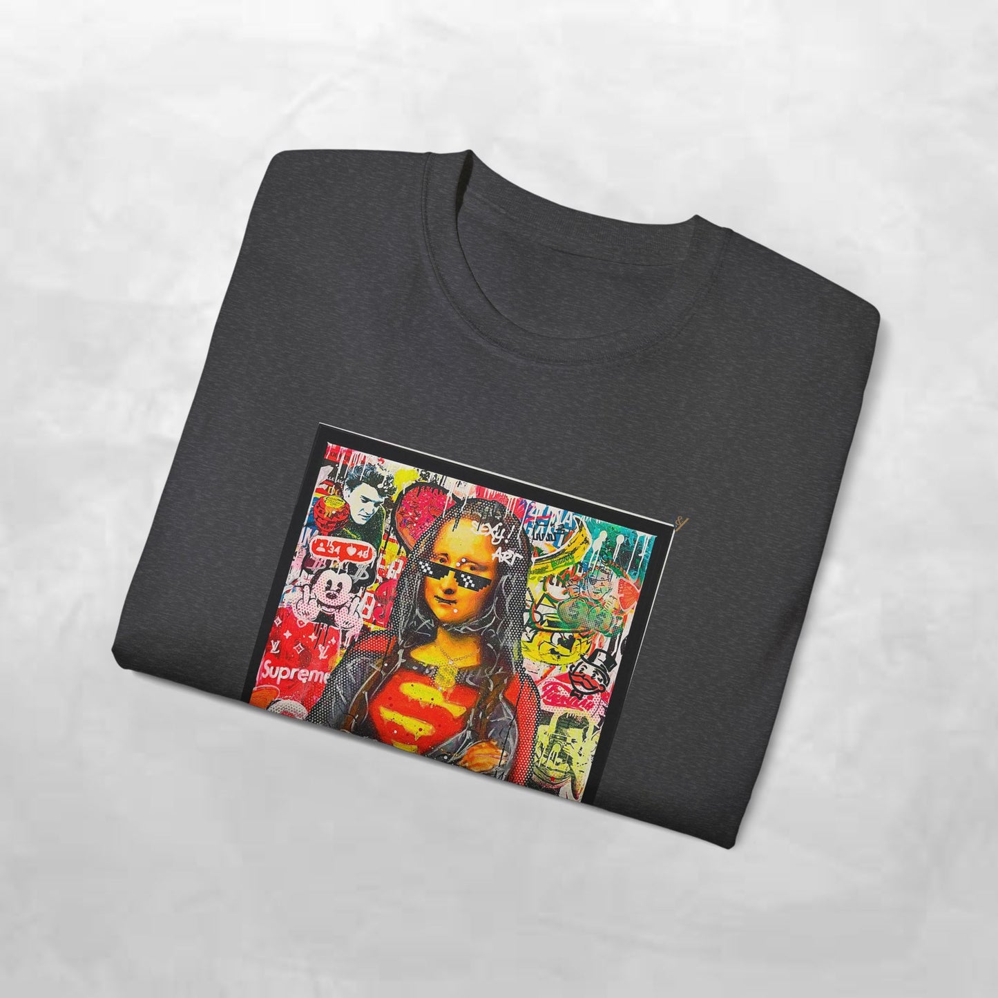 Bold Graphic Tee, Fun Casual Wear, Streetwear T-Shirt, Unisex Gift, Trendy Summer Style, Everyday Comfort Tee