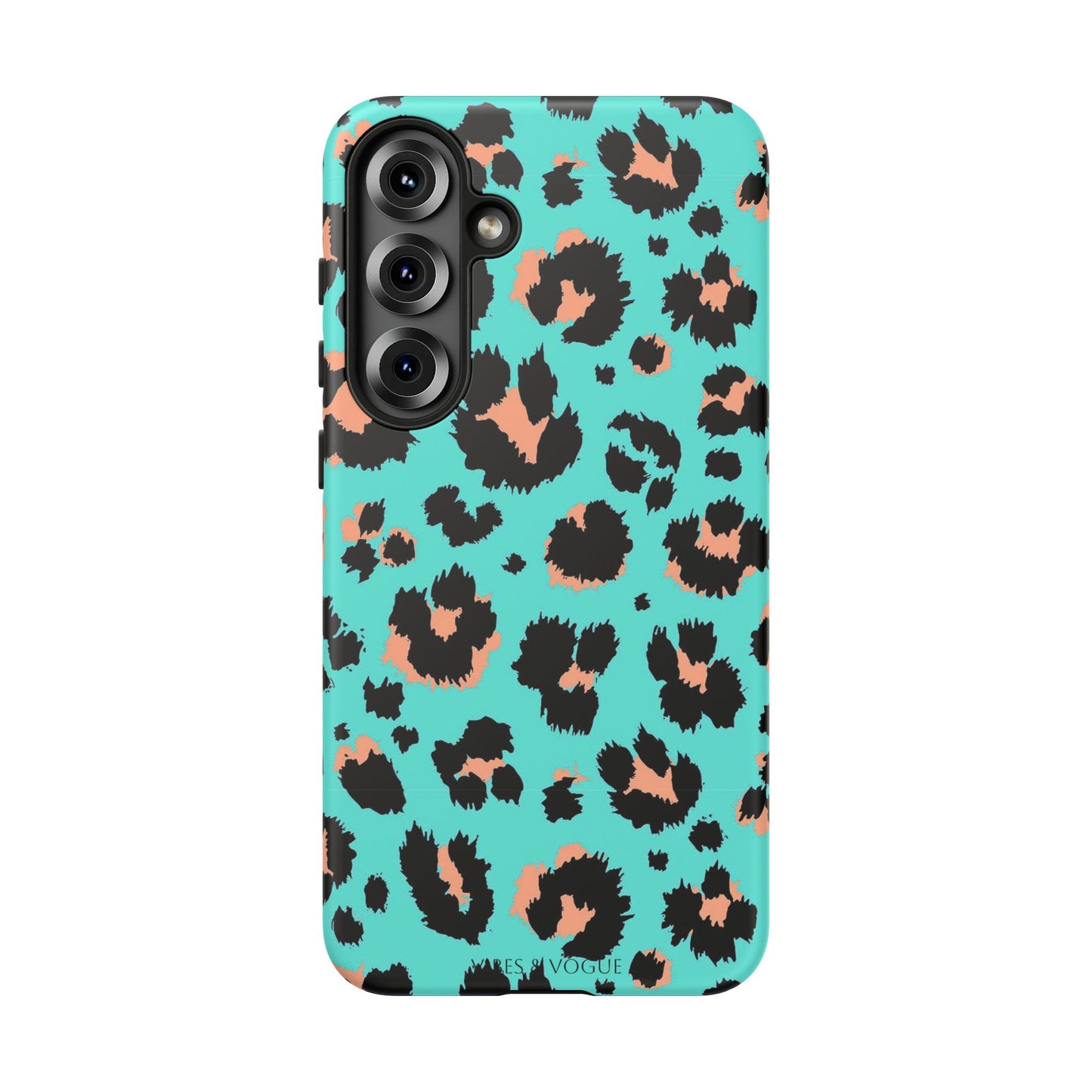 Leopard Print Phone Case, Tough Phone Case, Wild Style Accessory, Animal Print Cover, Stylish Phone Protection