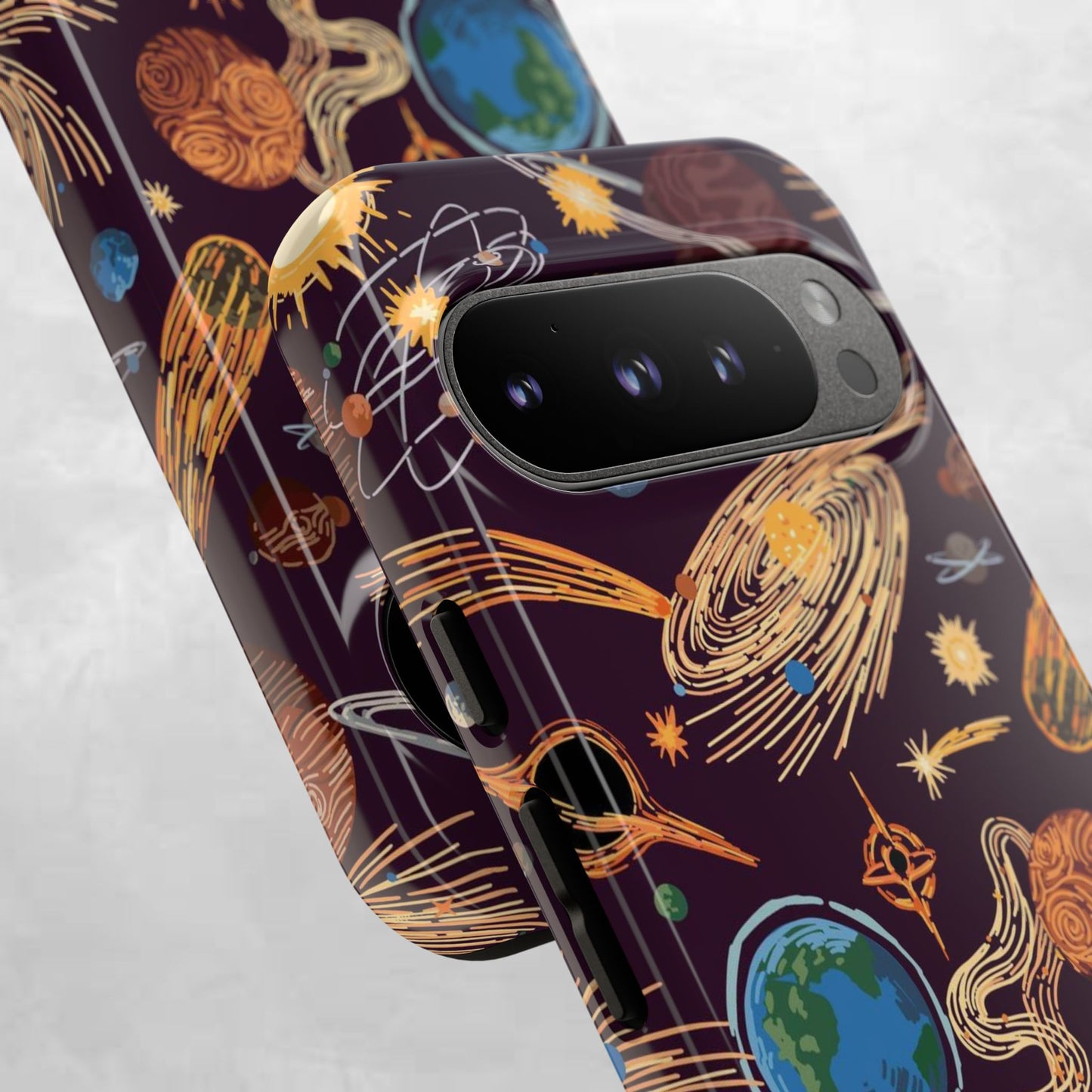Space-Themed Phone Case - Cosmic Galaxy Design, Durable Protective Cover, Unique Gift, Celestial Lover's Accessory