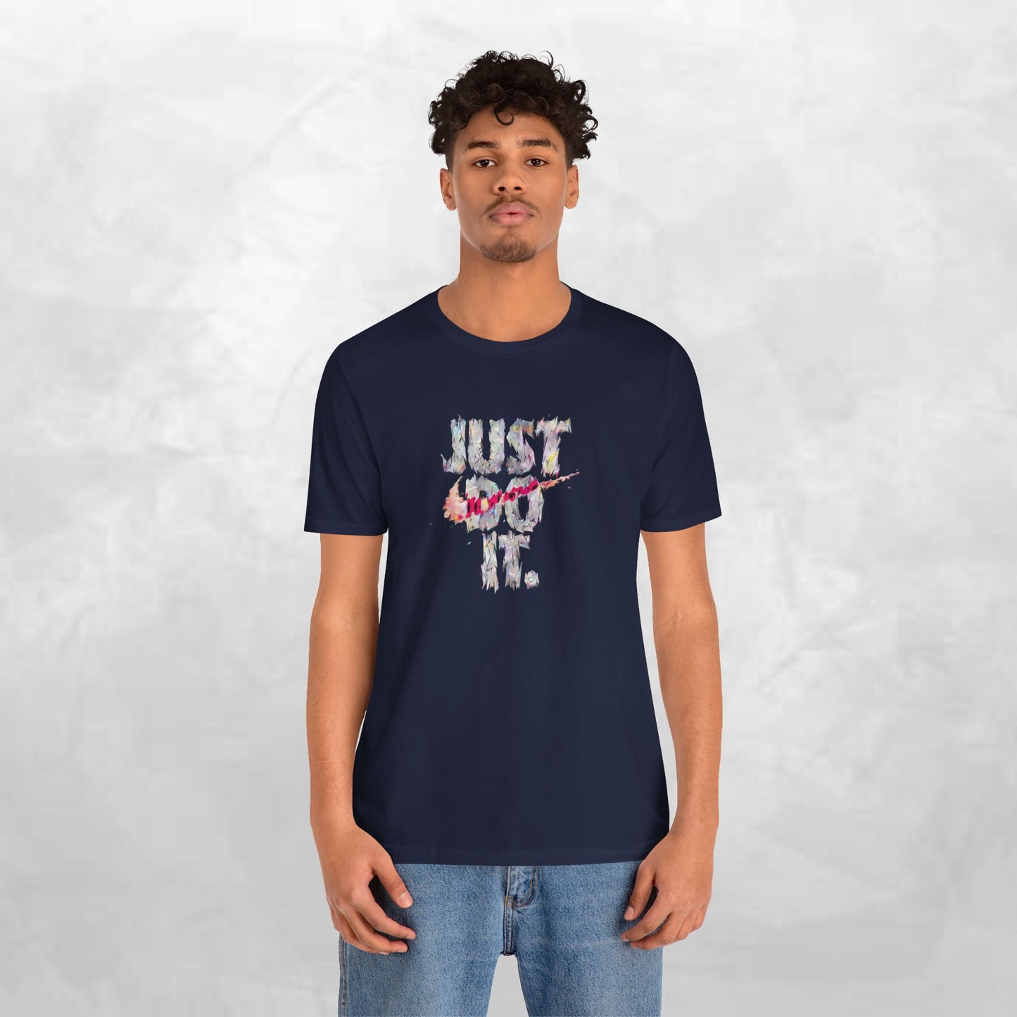 Motivational Graphic Tee - Unisex Jersey Short Sleeve T-Shirt, Just Do It Shirt, Casual Wear, Fitness Apparel, Gift Idea