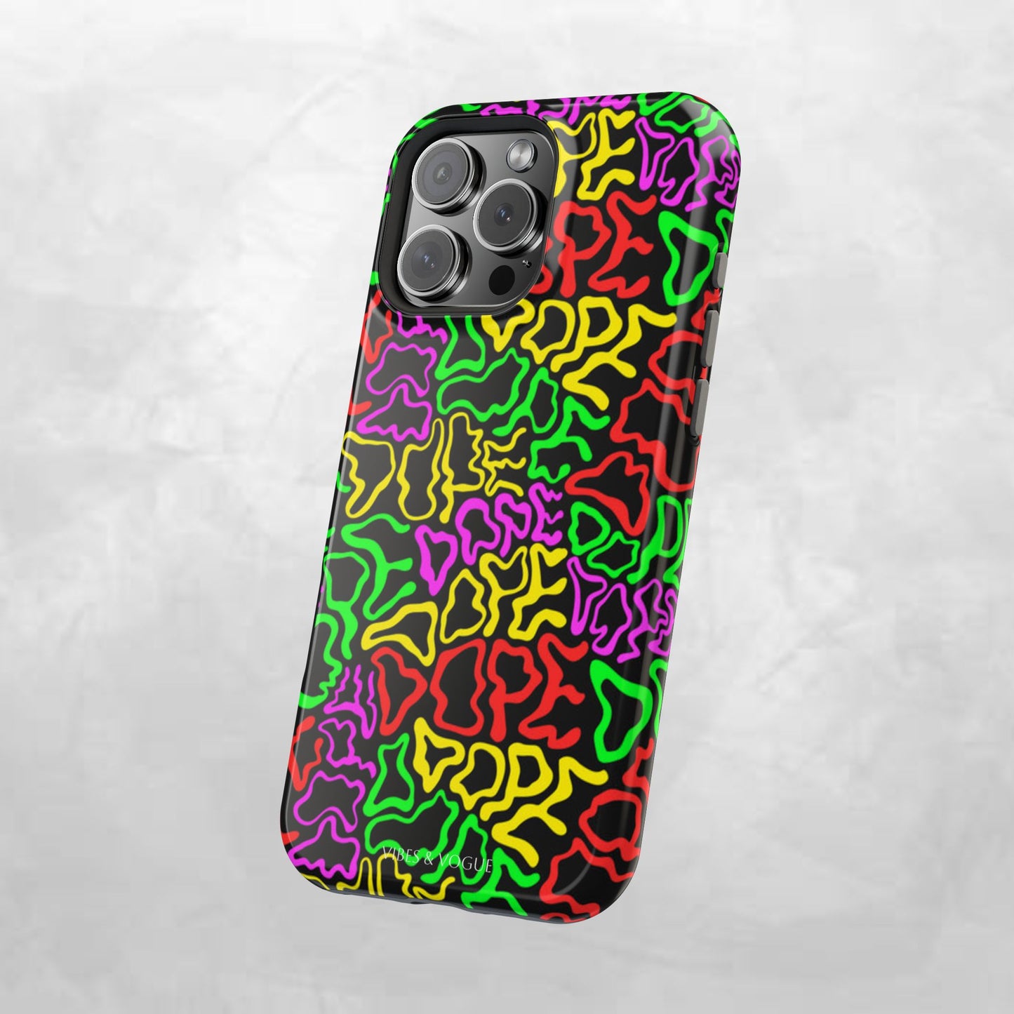 Colorful Magnetic Phone Cases, Funky Case for Teens, Cool Phone Accessories, Unique Gift for Friends, Vibrant Tough Cases, Phone Protection