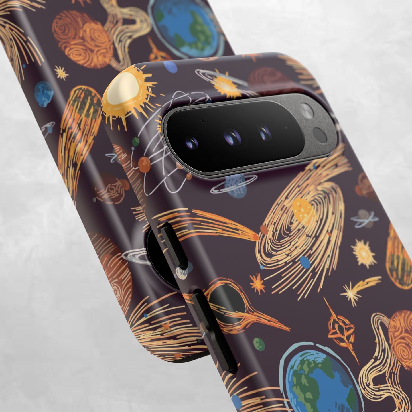 Space-Themed Phone Case - Cosmic Galaxy Design, Durable Protective Cover, Unique Gift, Celestial Lover's Accessory