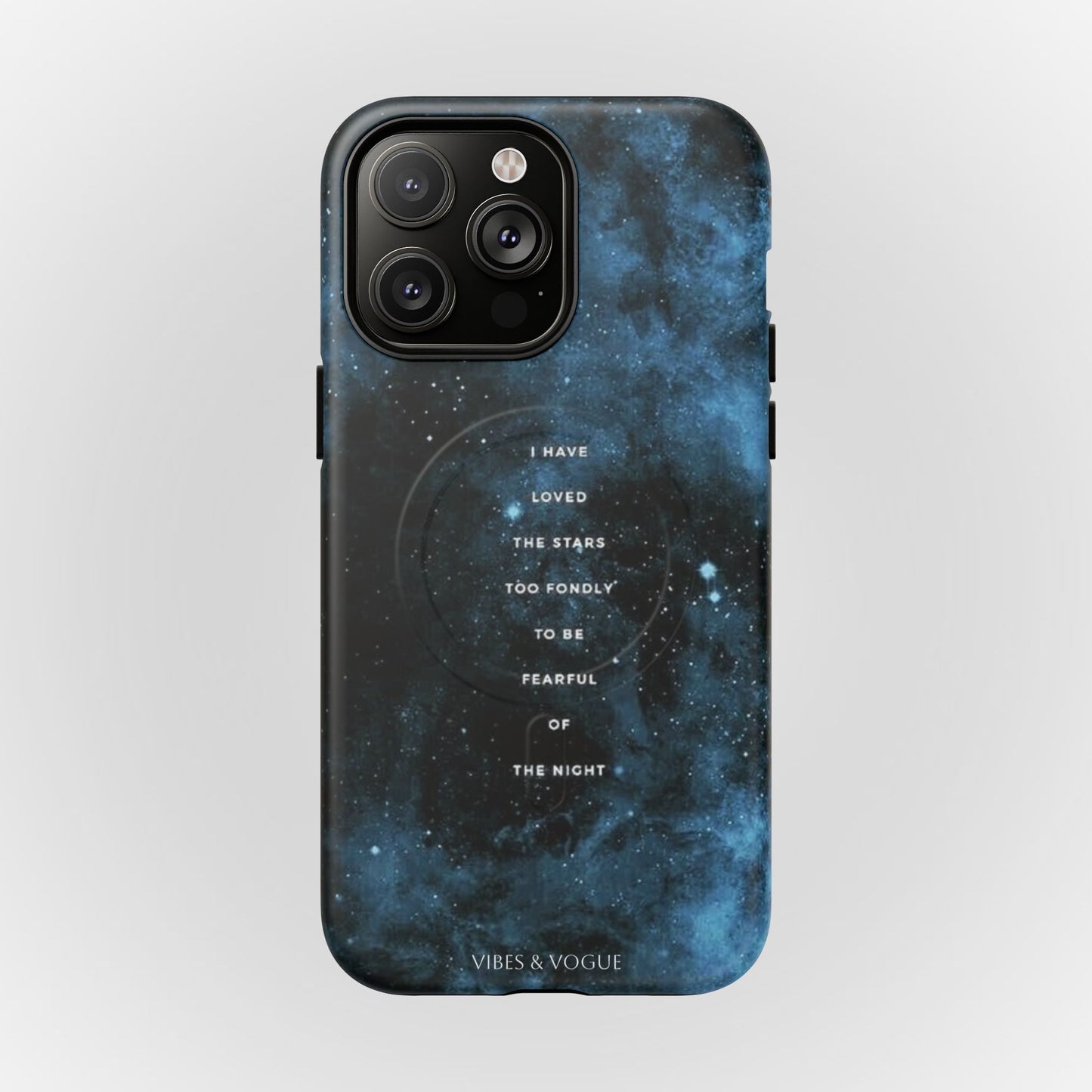Galaxy-Inspired Tough Magnetic Phone Case - "I Have Loved the Stars"