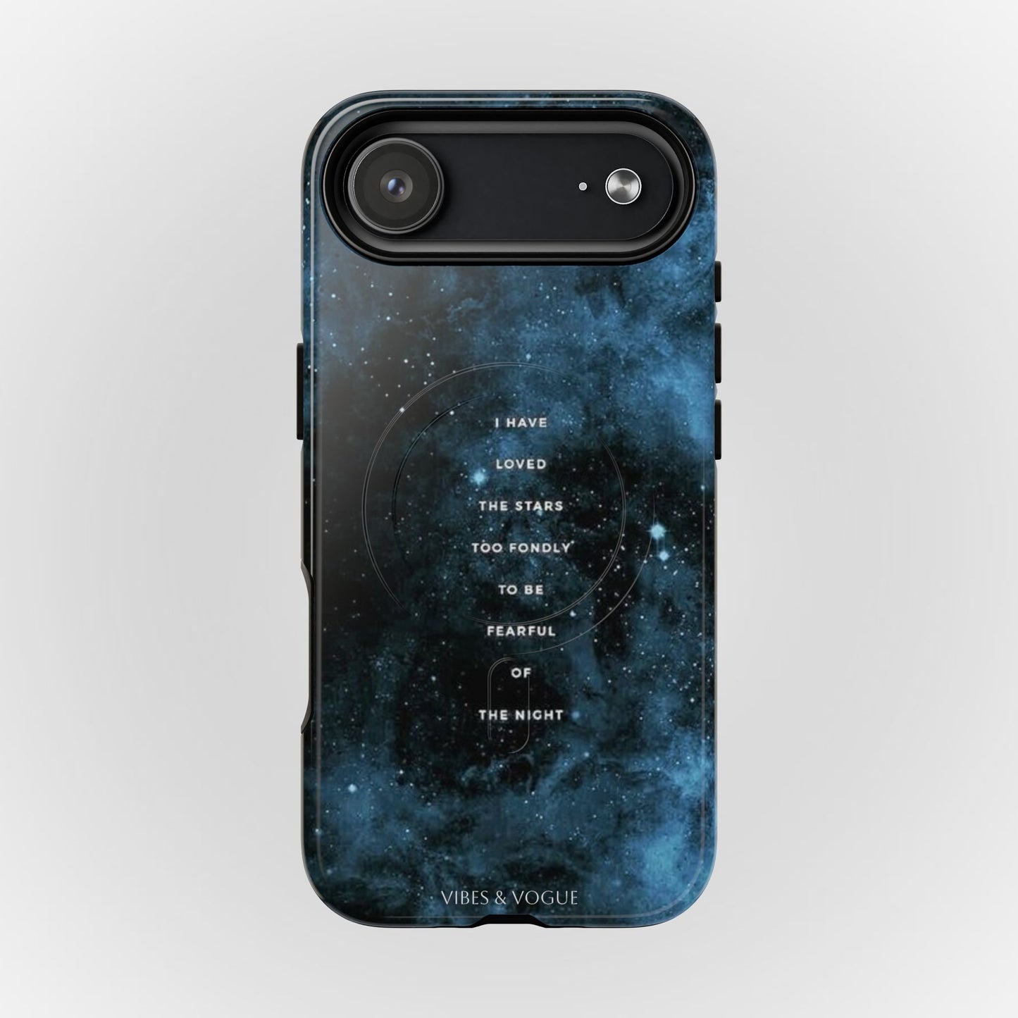 Galaxy-Inspired Tough Magnetic Phone Case - "I Have Loved the Stars"