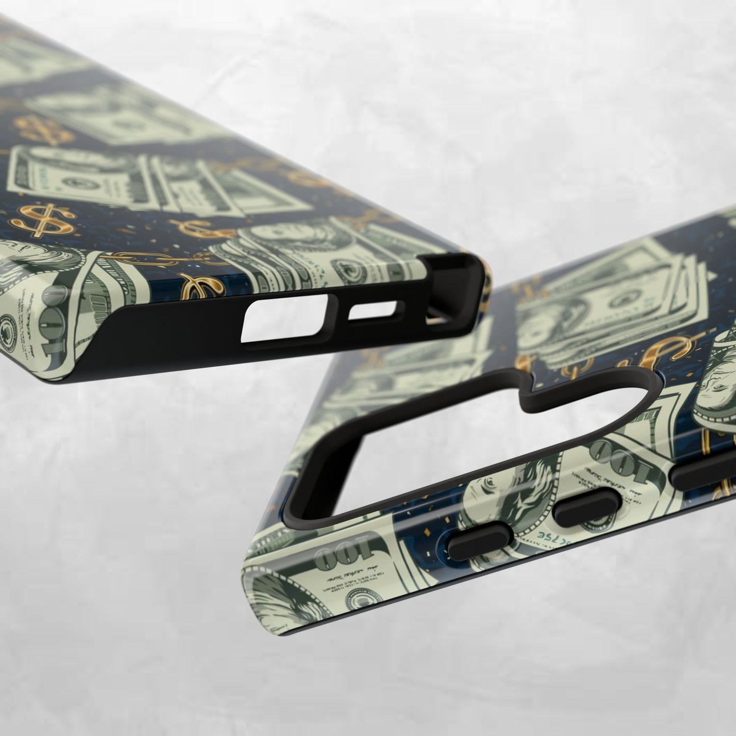 Money Motivation Phone Case, Tough Cases for iPhone, Money Design Phone Accessory, Trendy Tech Gifts, Unique Phone Cover