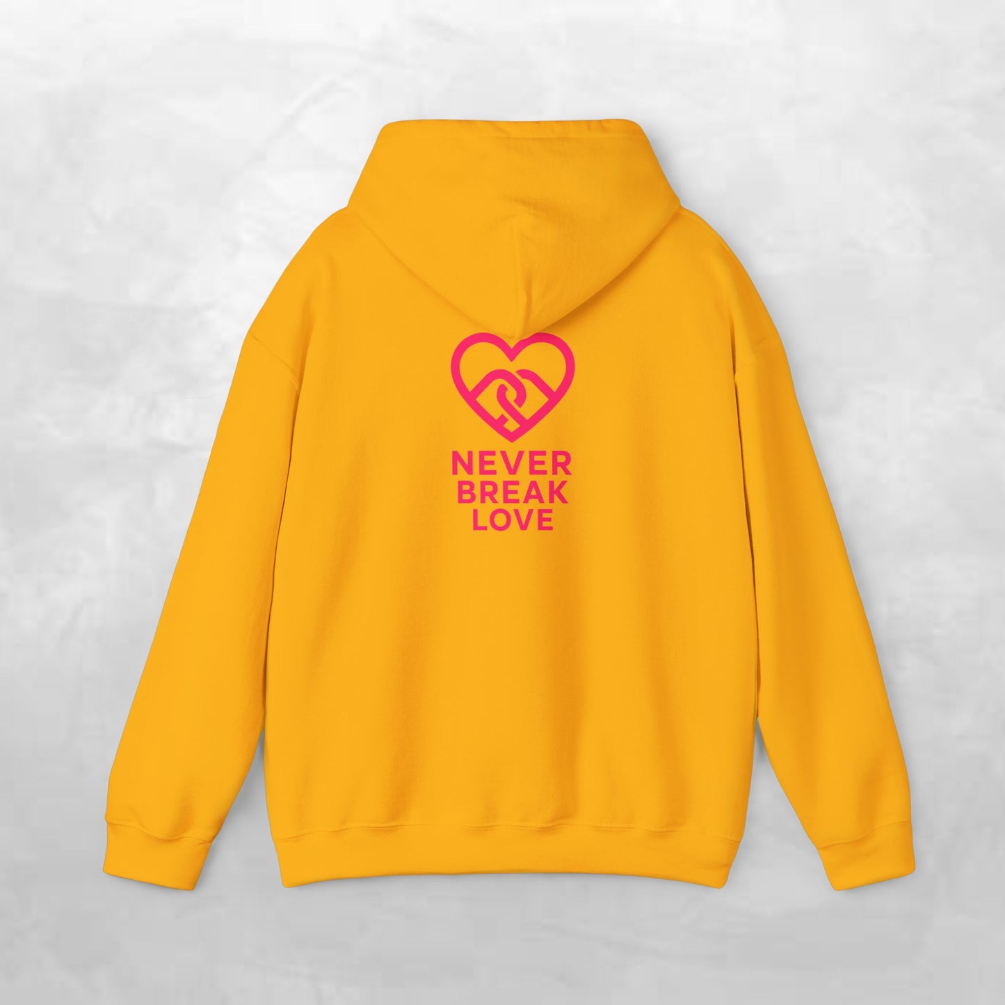 Never Break Love Hoodie, Unisex Sweatshirt, Cute Gift for Couples, Valentine’s